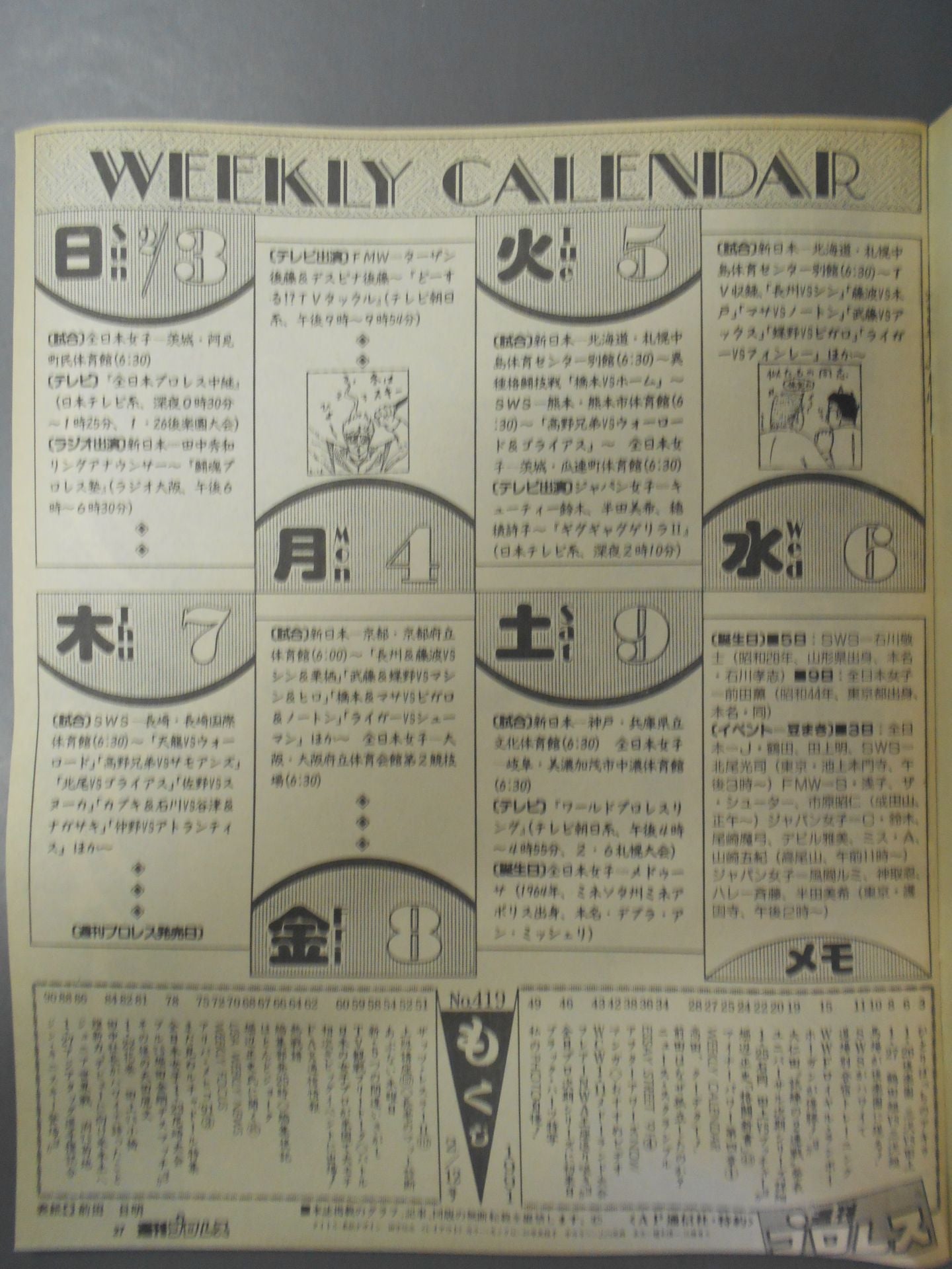 Weekly Pro Wrestling 419