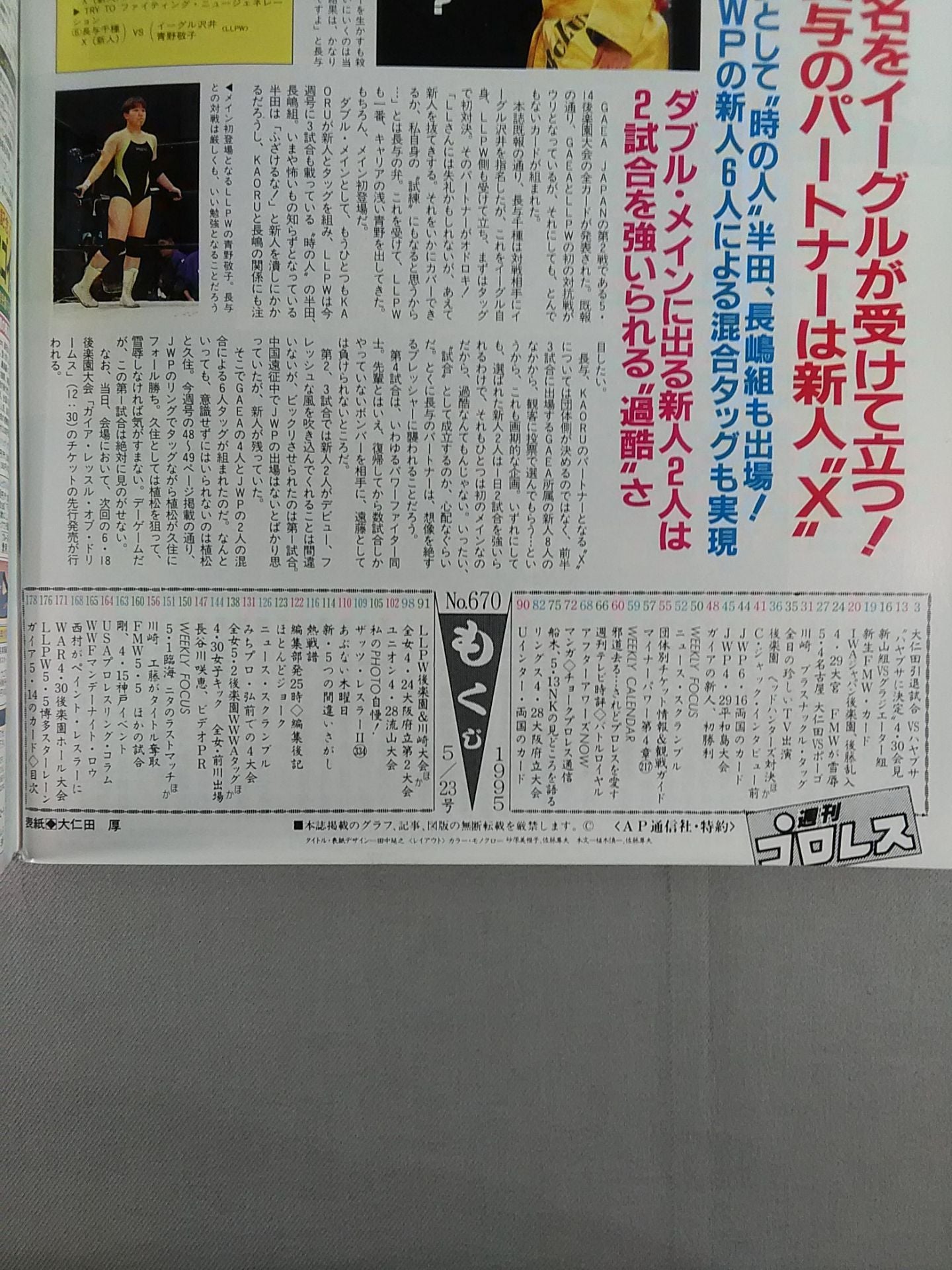 Weekly Pro Wrestling 670