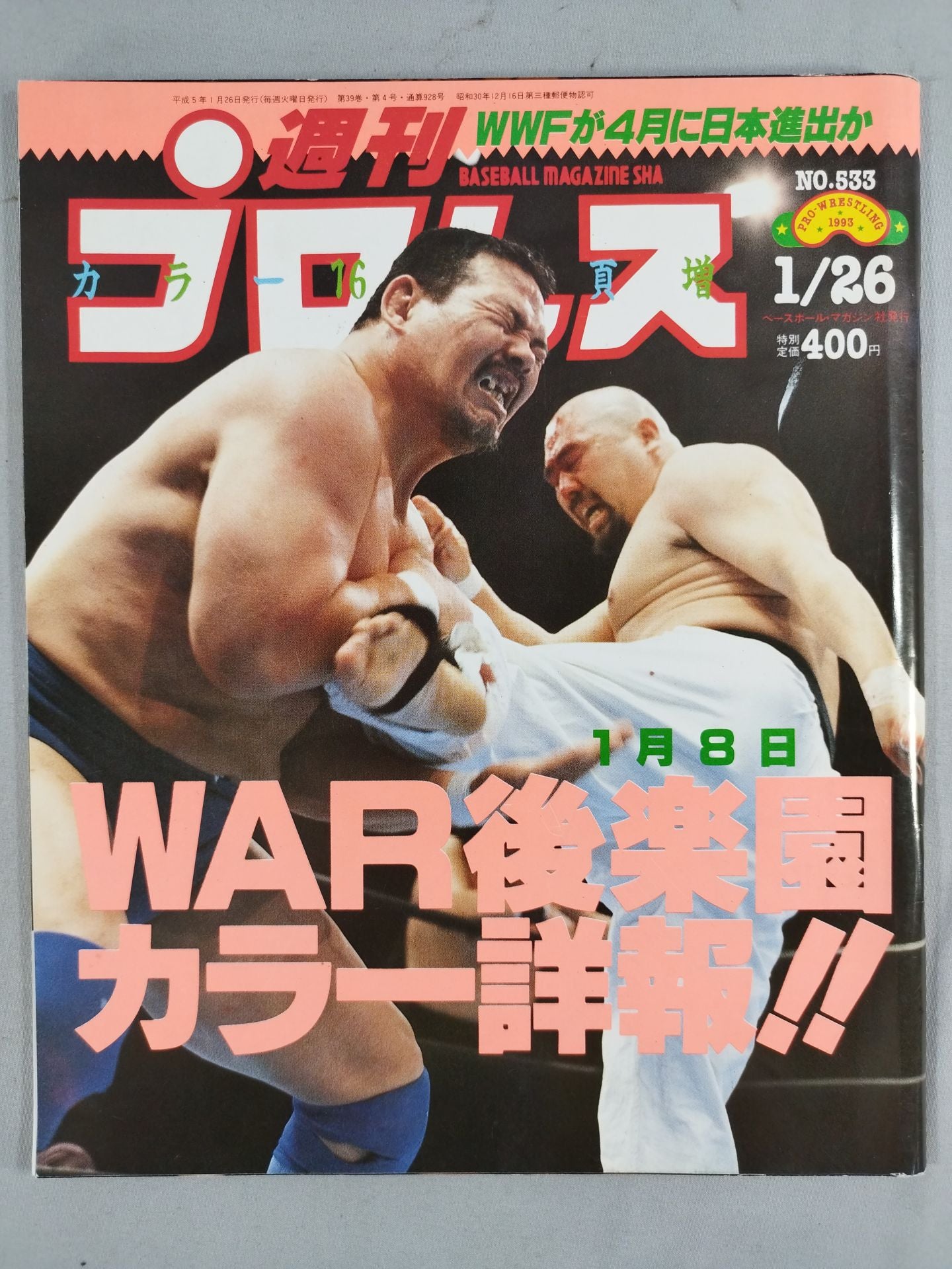 Weekly Pro Wrestling 533