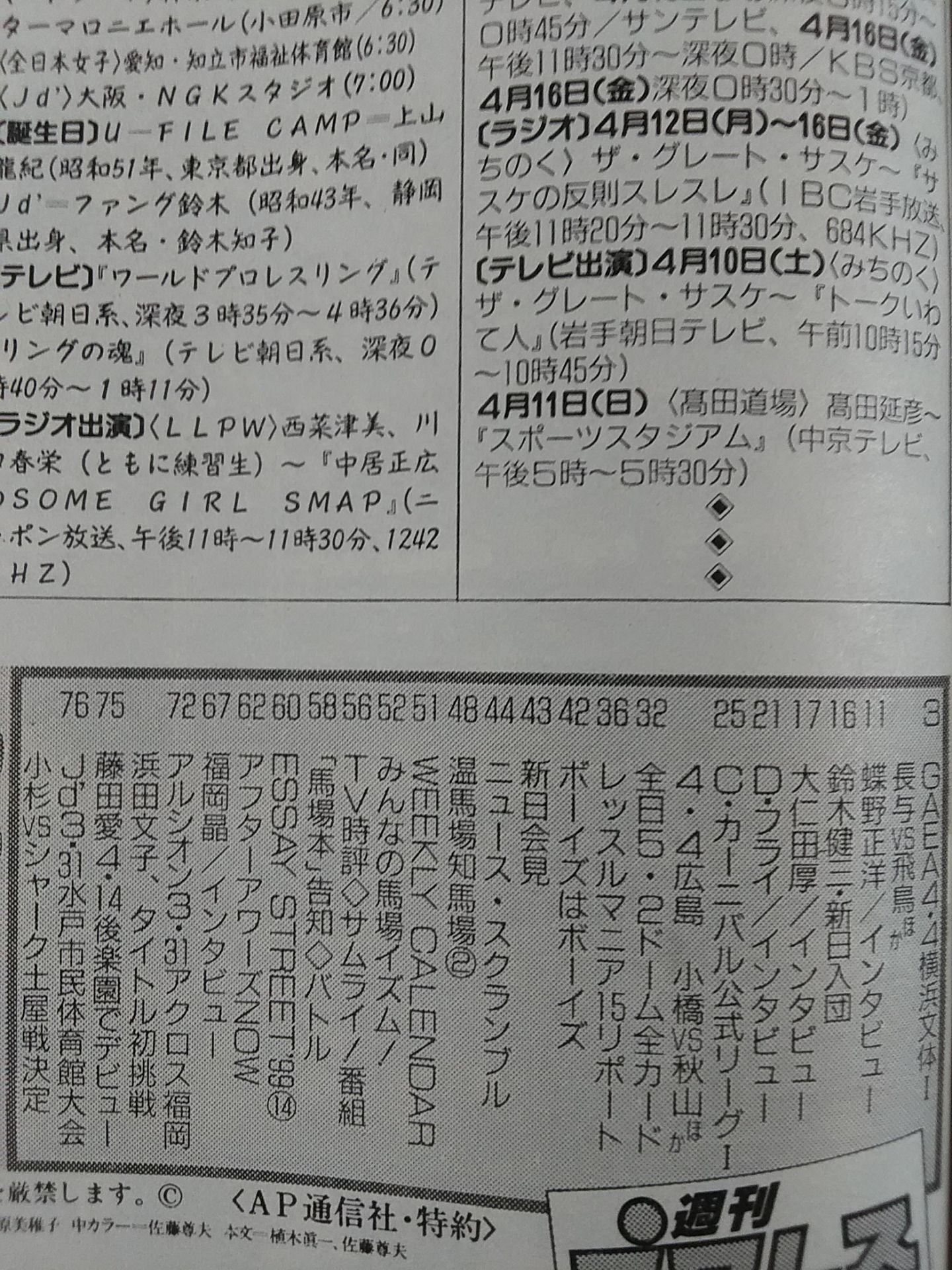 Weekly Pro Wrestling 908