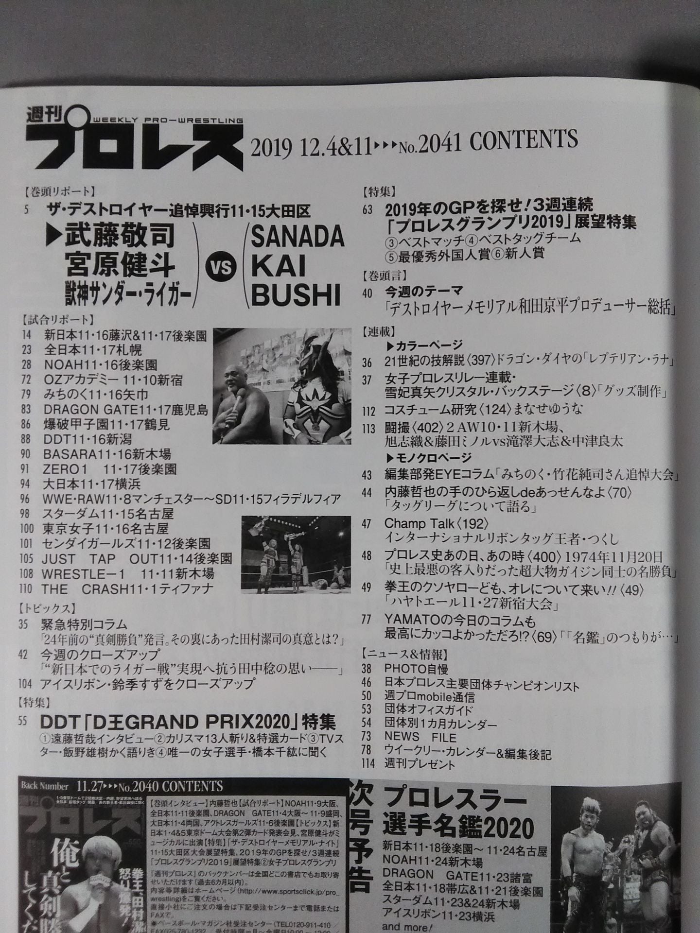 Weekly Pro Wrestling  2041