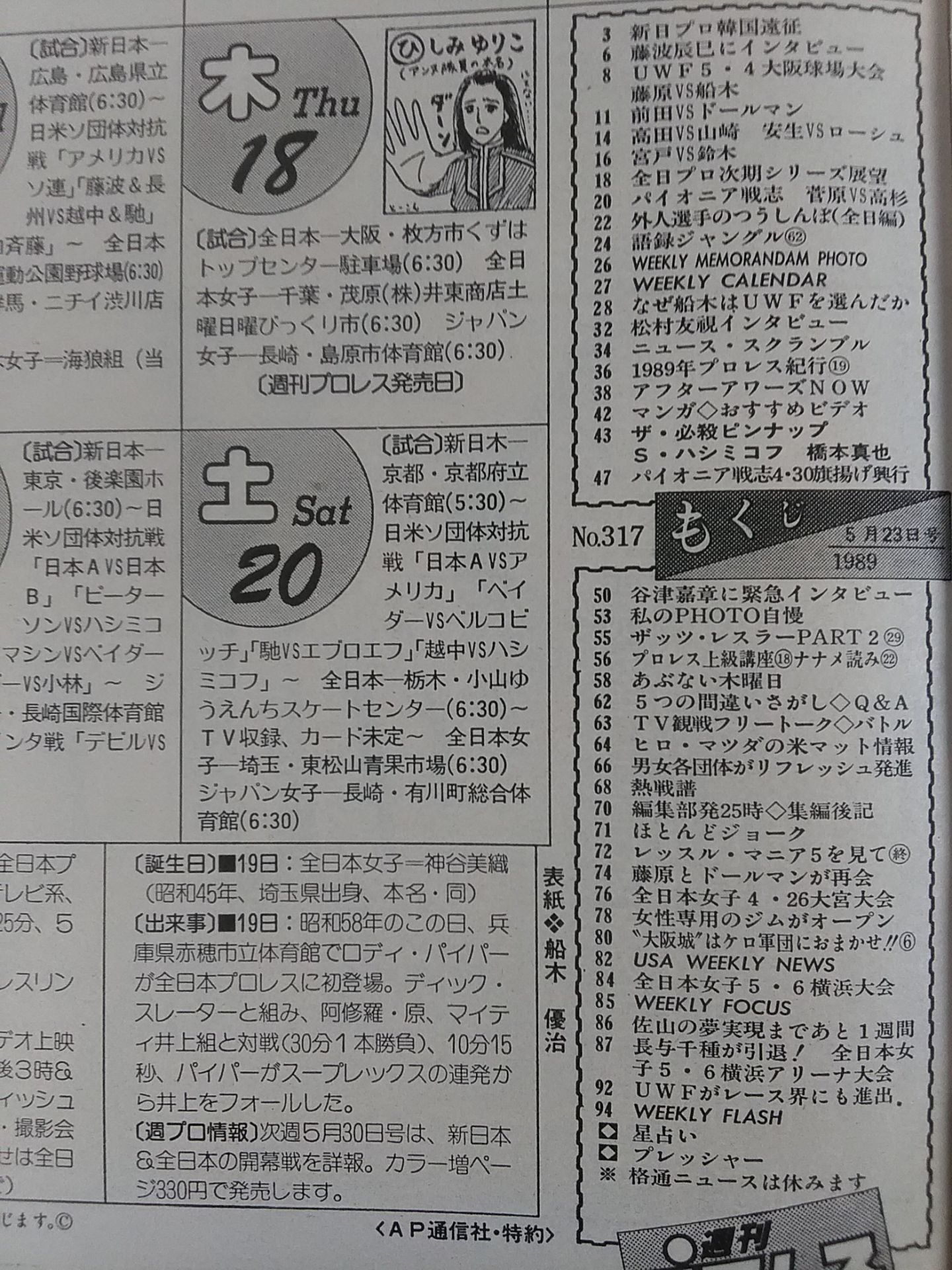 Weekly Pro Wrestling 317