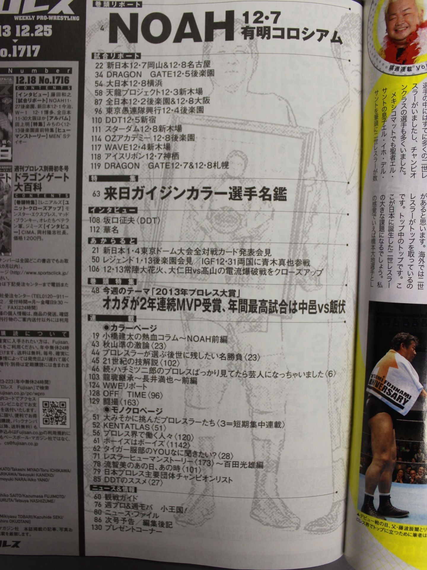 週刊プロレス1717
