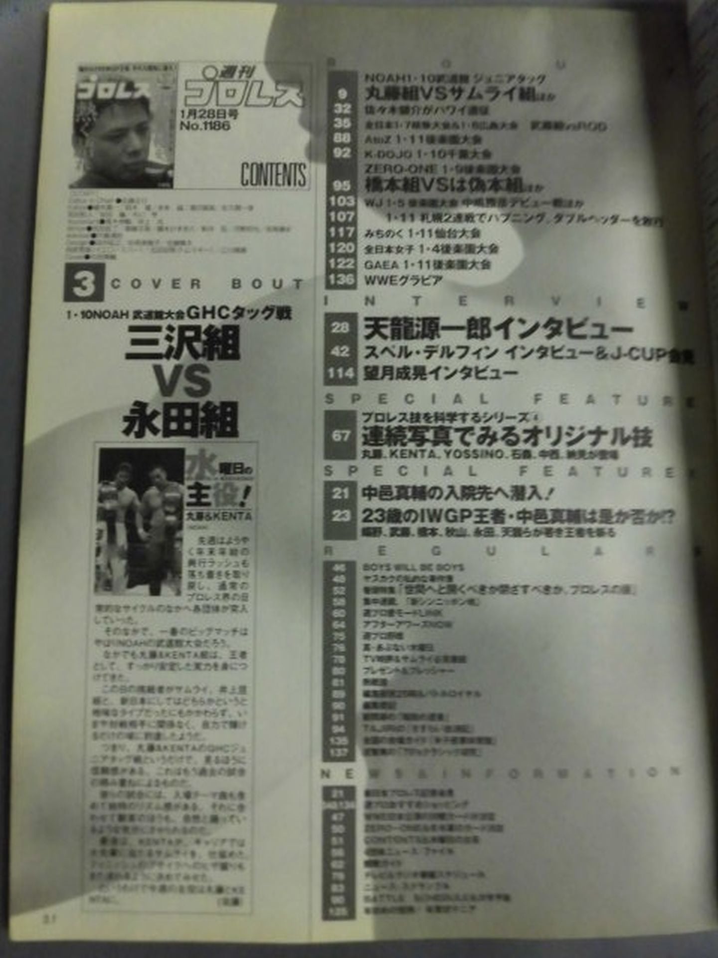 Weekly Pro Wrestling 1186