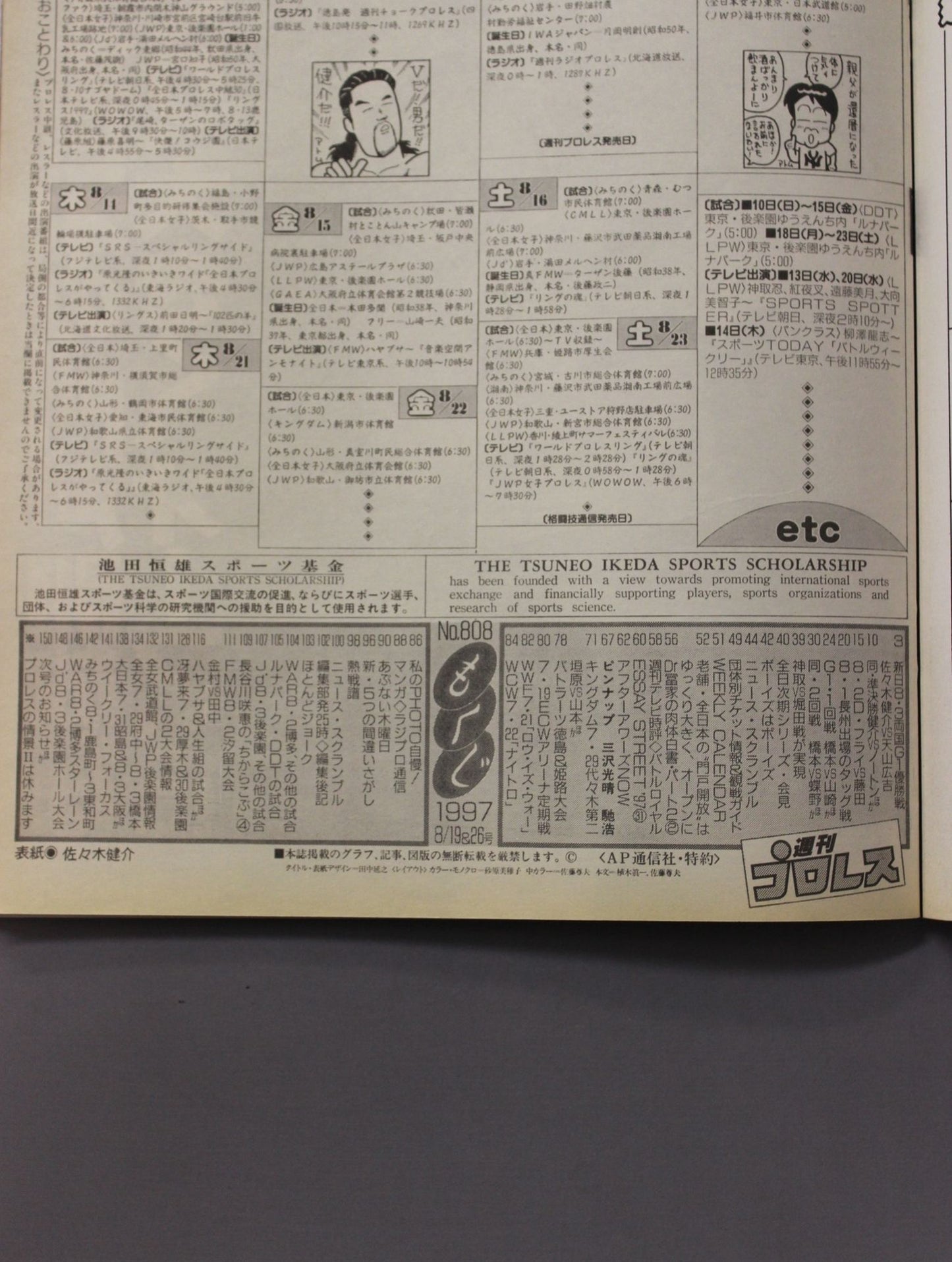 Weekly Pro Wrestling 808