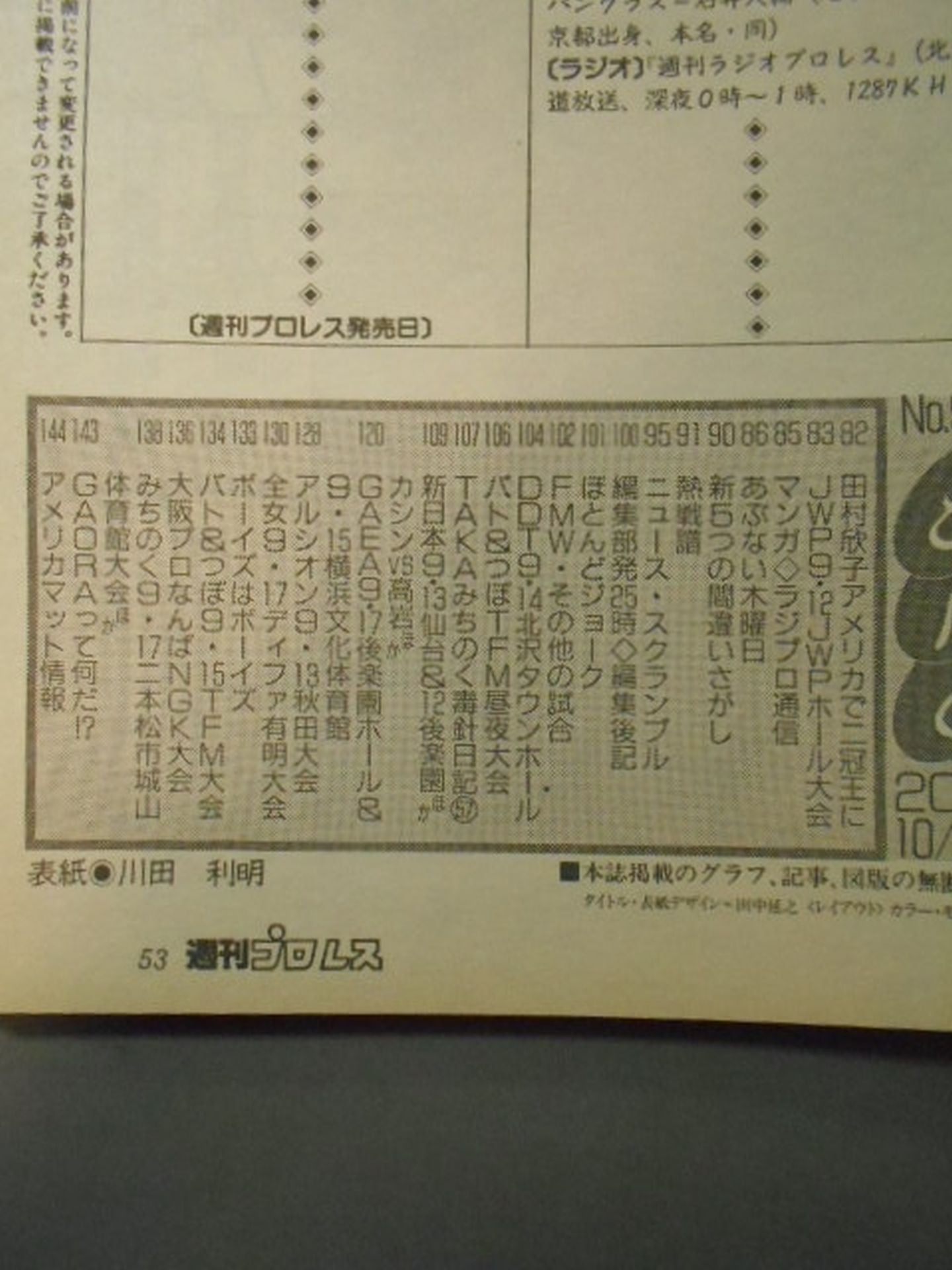 Weekly Pro Wrestling 997