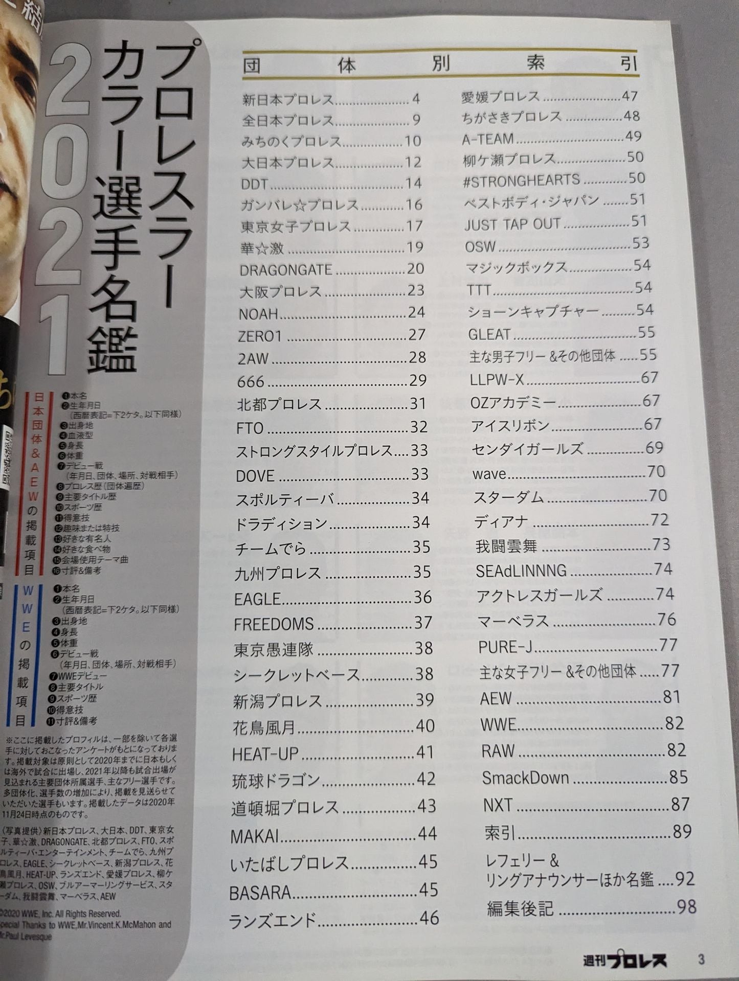 週刊プロレス2097