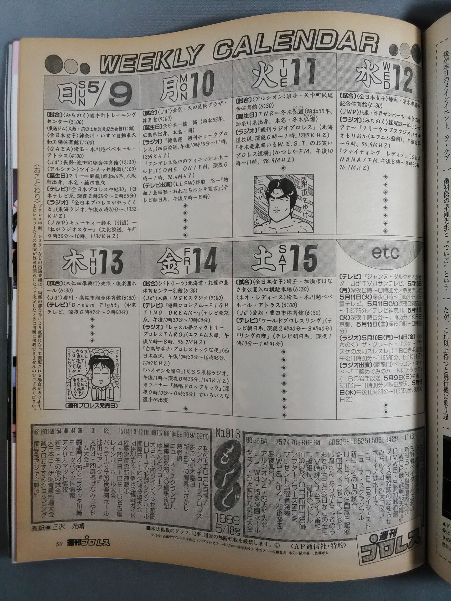 Weekly Pro Wrestling 913