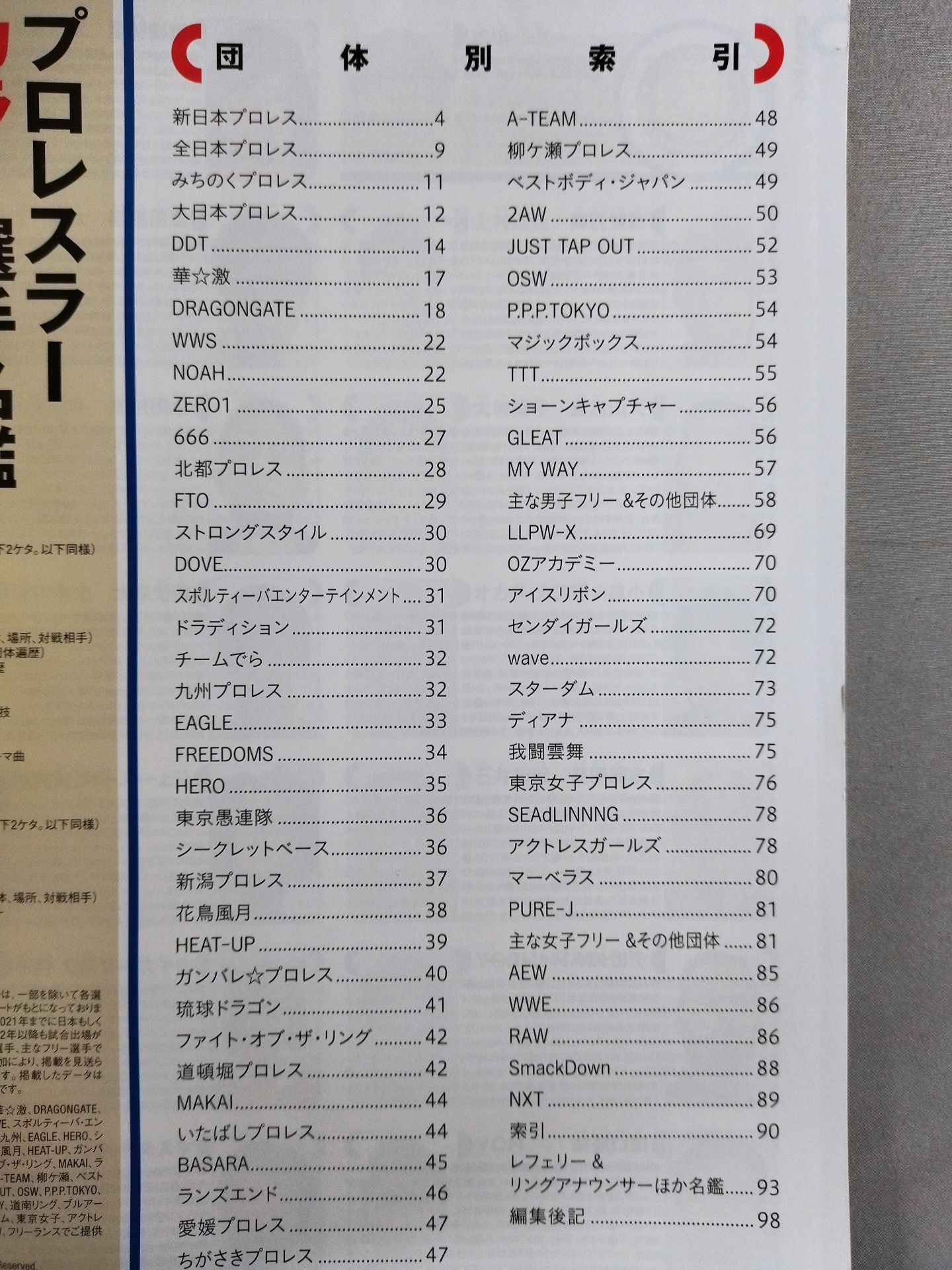 週刊プロレス2154