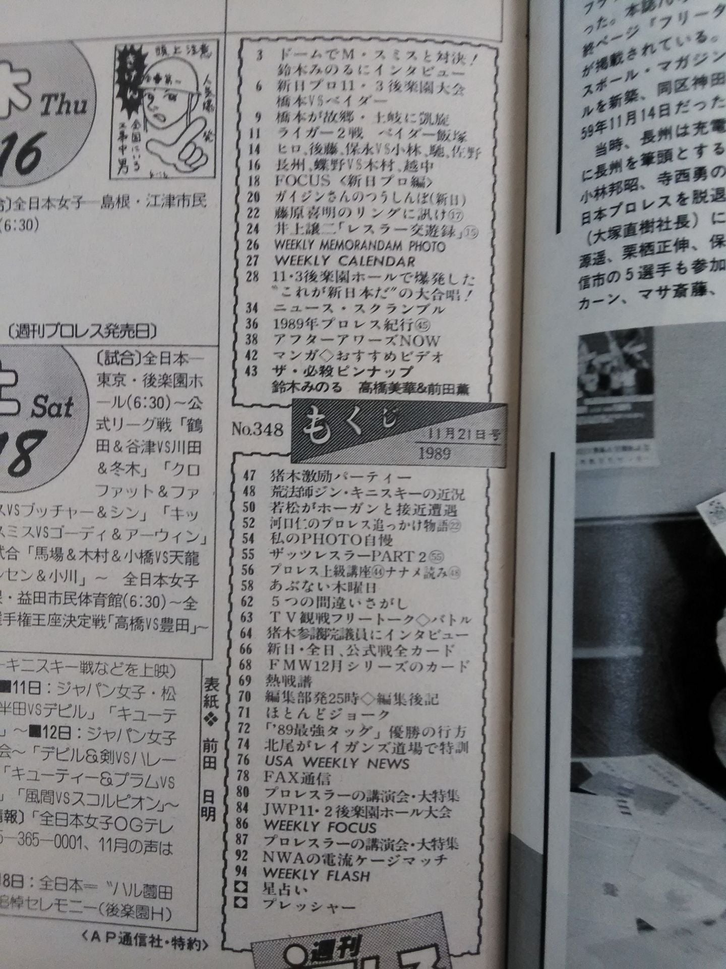 Weekly Pro Wrestling 348