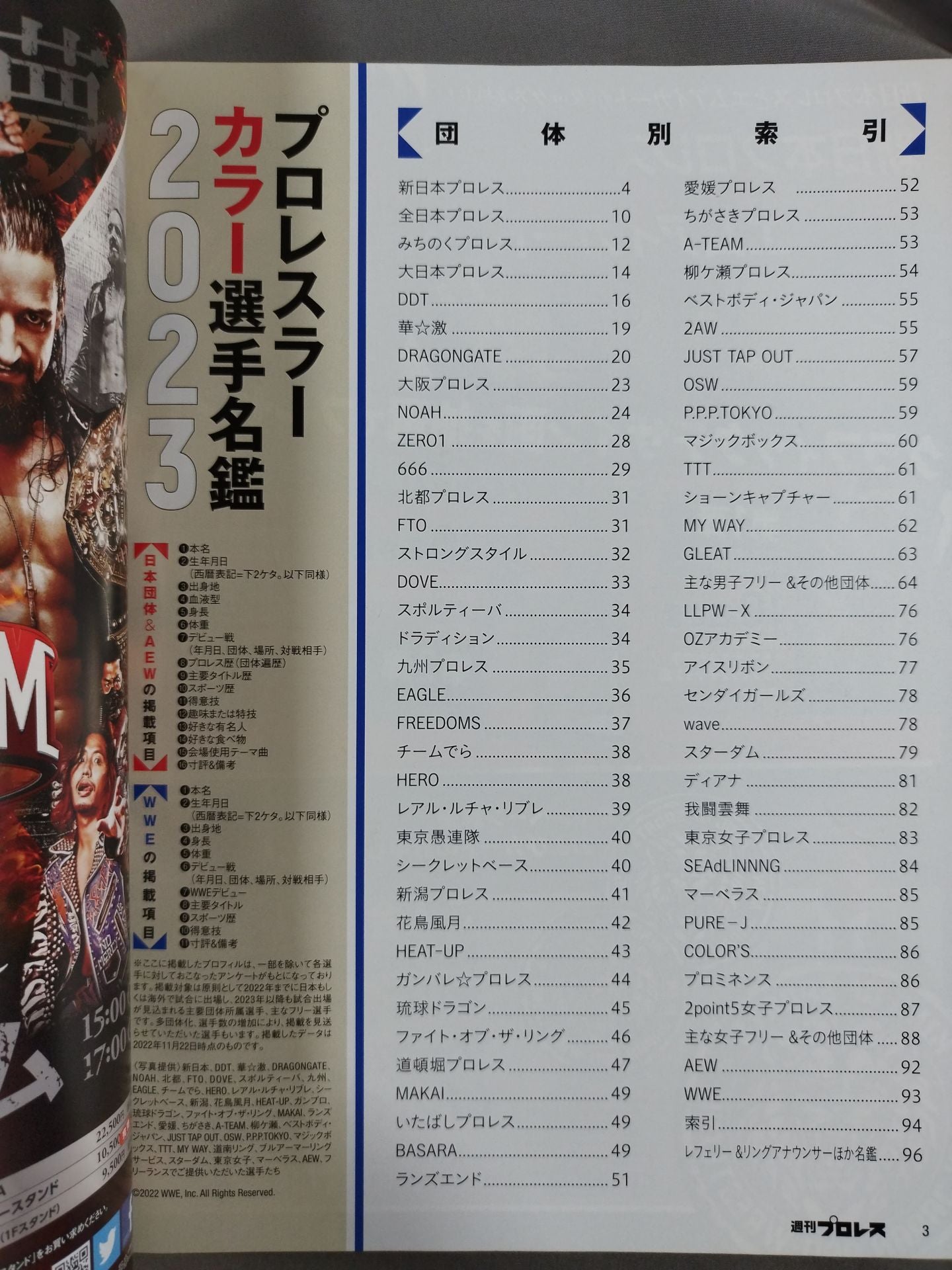 週刊プロレス2218