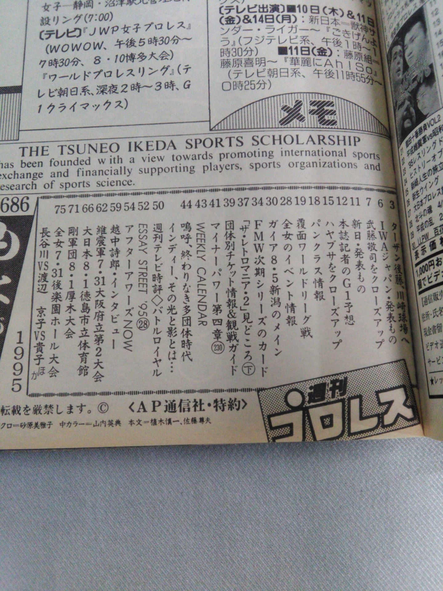 Weekly Pro Wrestling 686