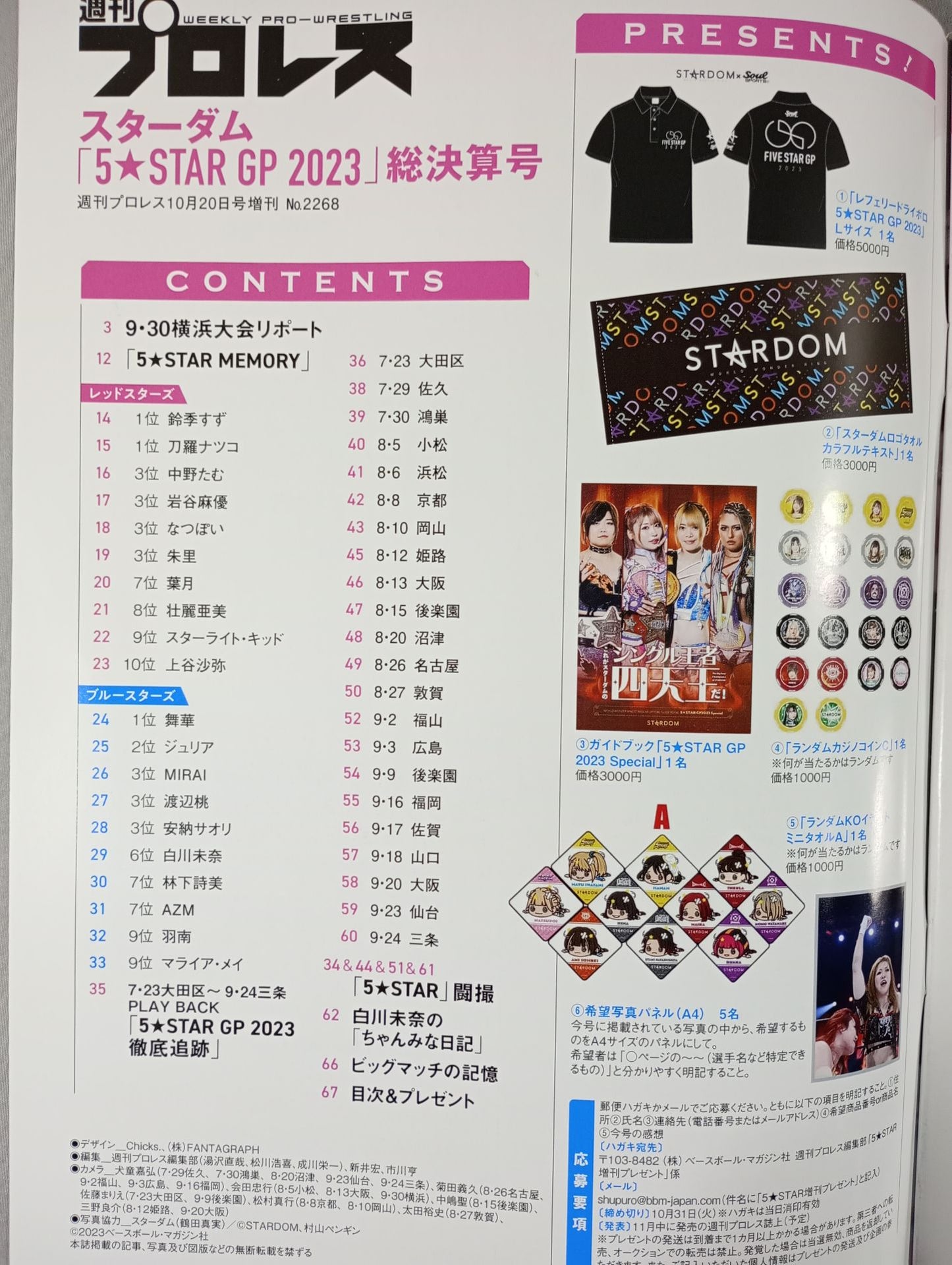 週刊プロレス2268