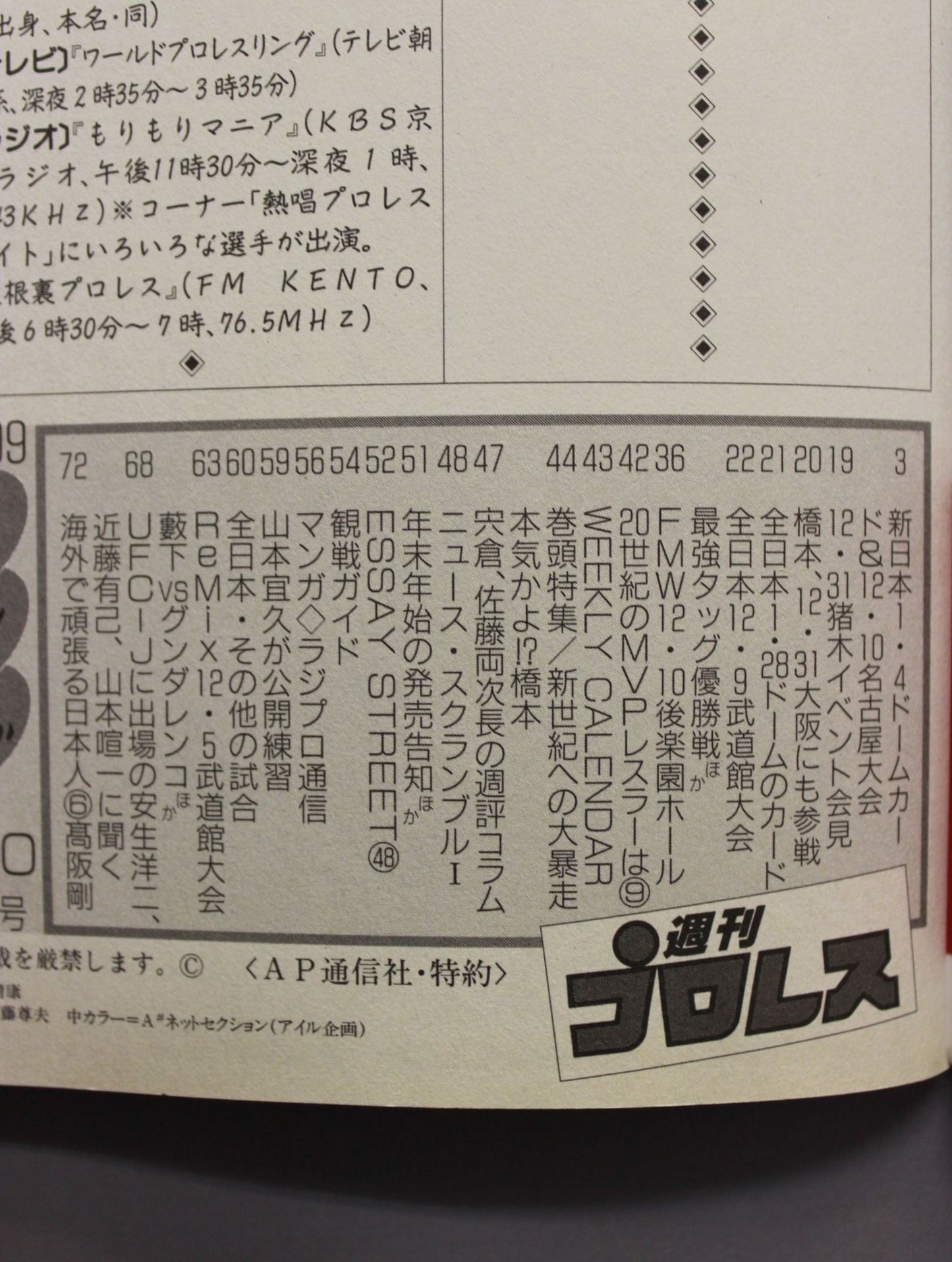 Weekly Pro Wrestling 1009