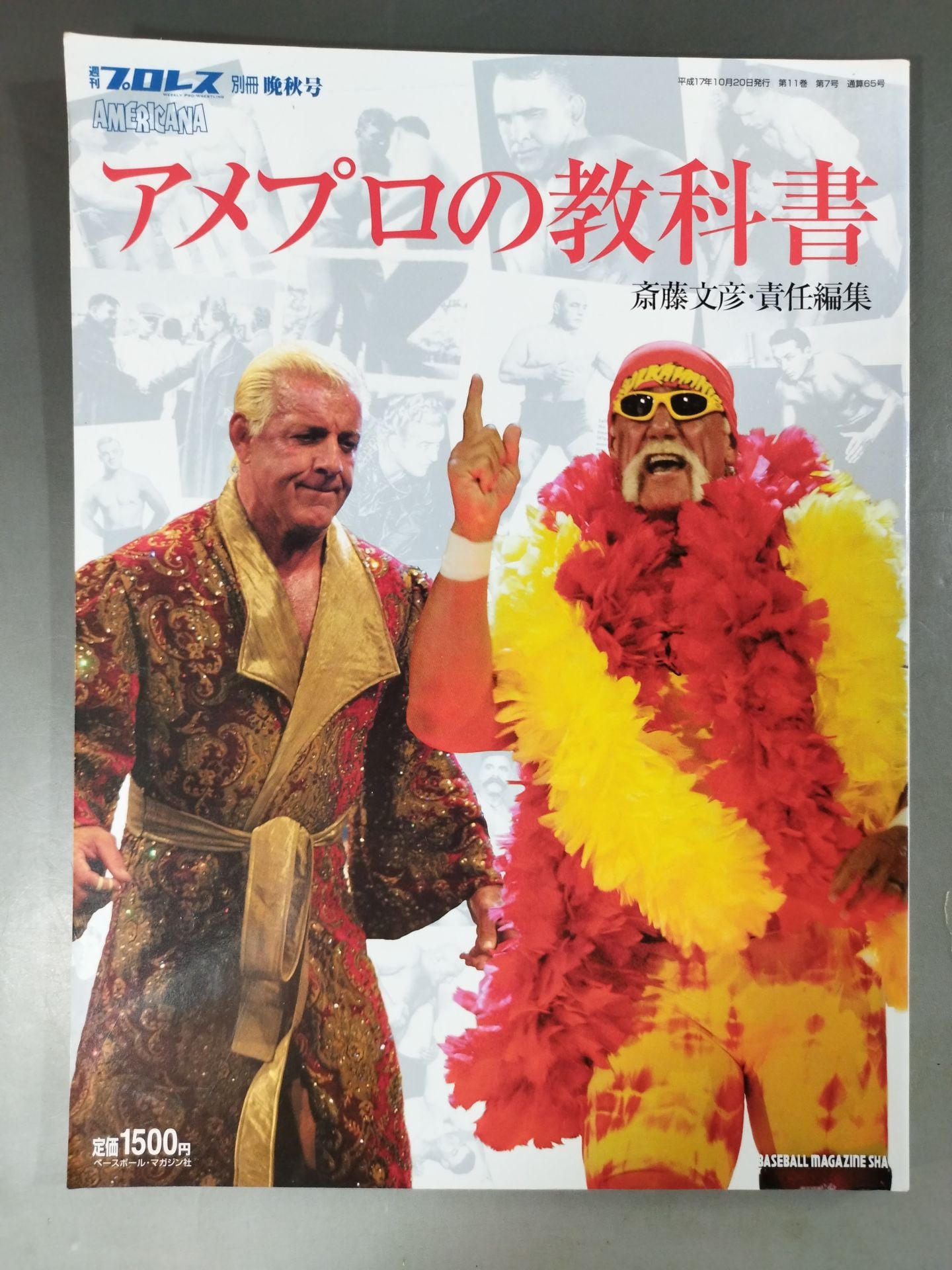 Weekly Pro Wrestling Appendix 65 "American Pro Textbook"