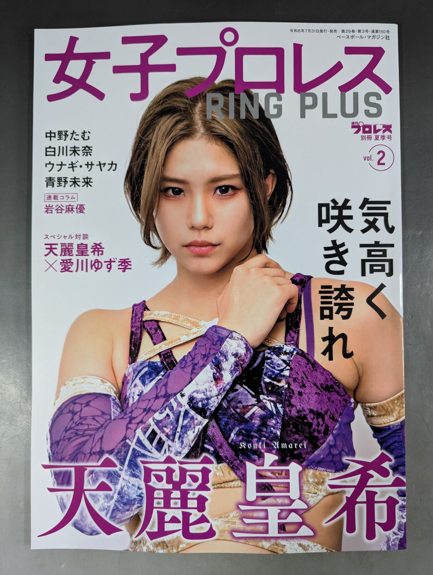 週刊プロレス別冊150「女子プロレスRING PLUS」vol.2