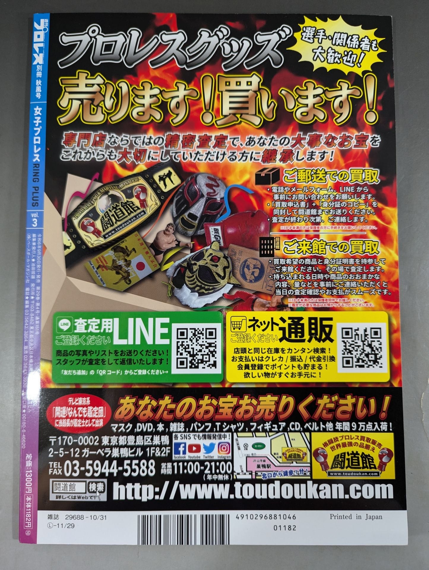 Weekly Pro Wrestling Appendix 151 "Women's Pro Wrestling RING PLUS" vol.3