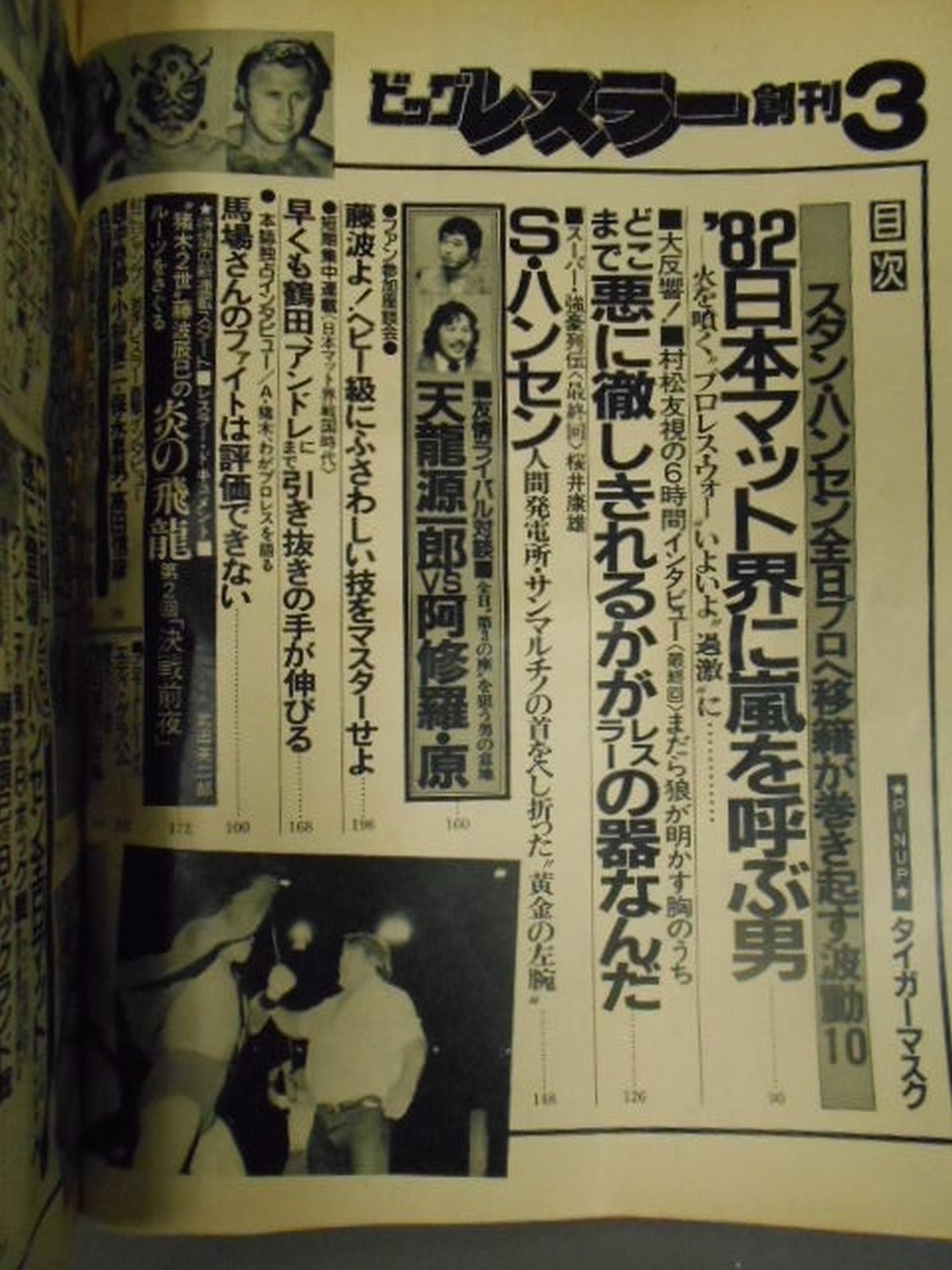 月刊ビッグレスラー 1982年3月号