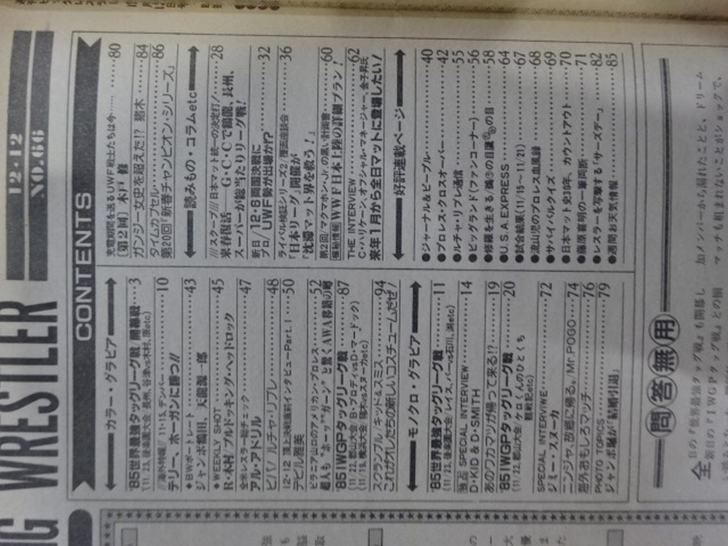 週刊ビッグレスラー66