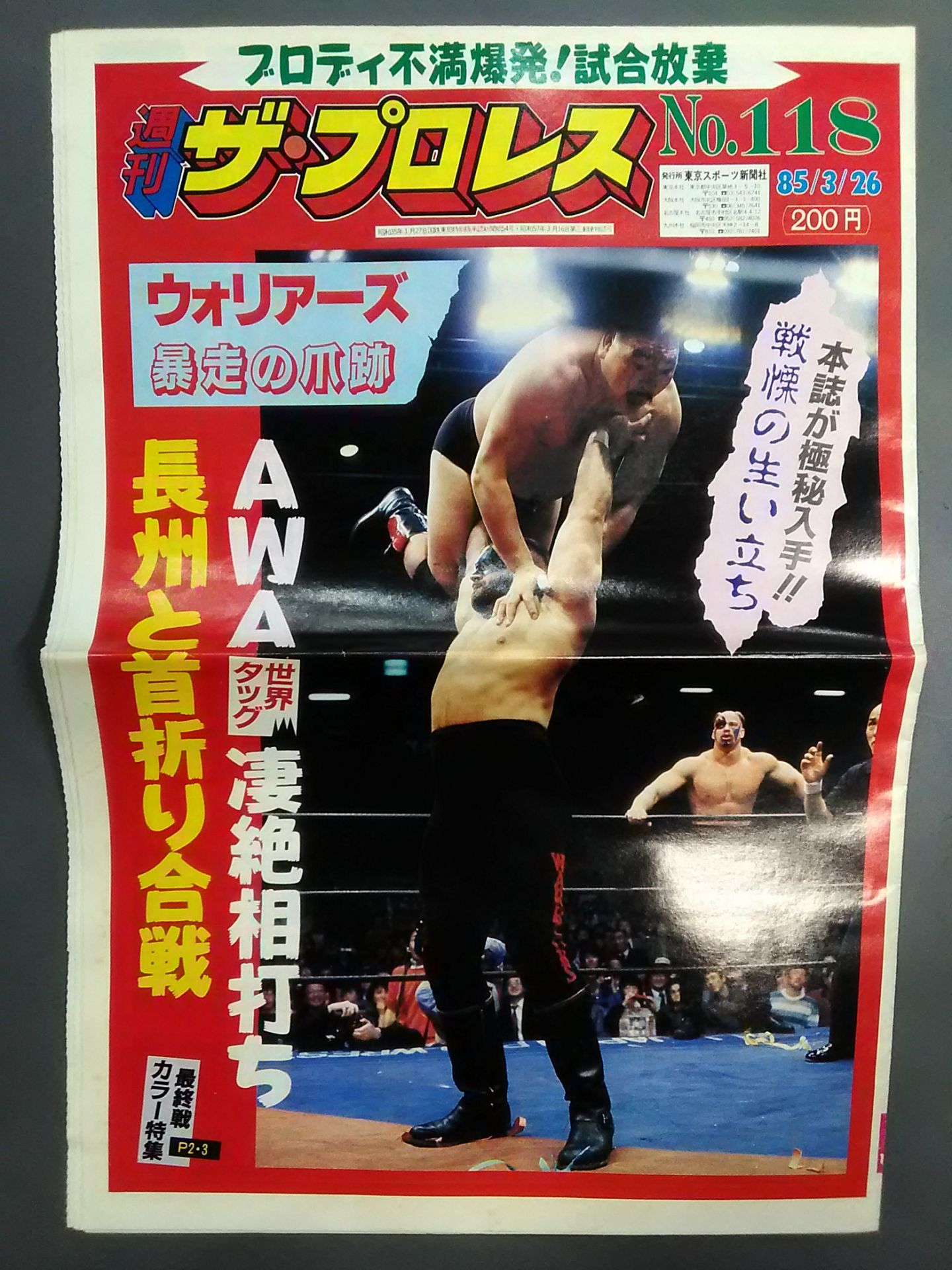 週刊ザ・プロレス118