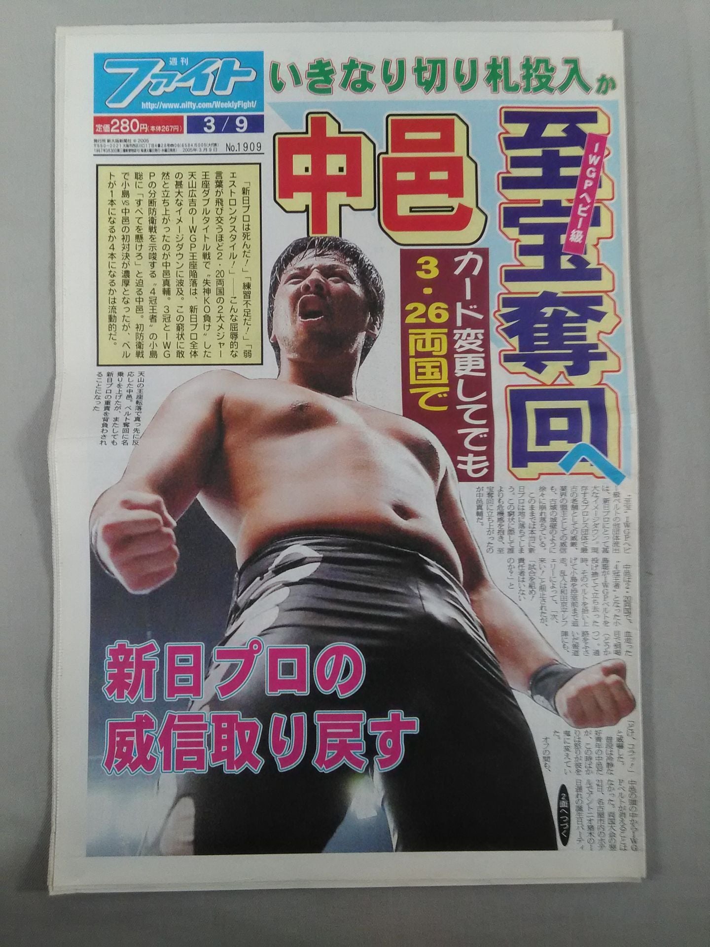 週刊ファイト1909