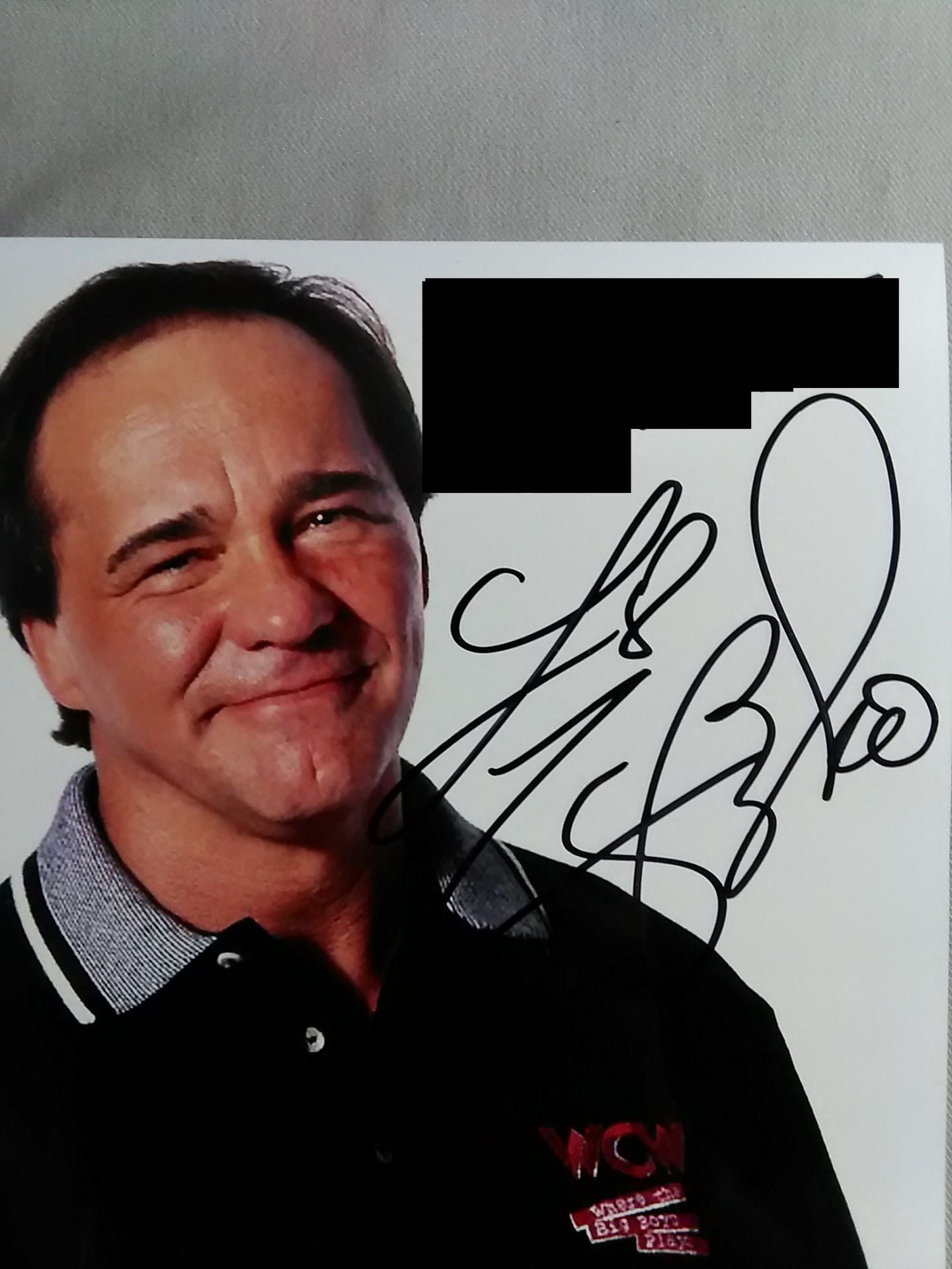 ラリー・ズビスコ 直筆サイン入りポートレート②