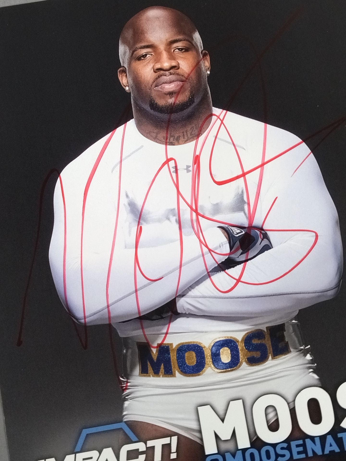 ムース 直筆サイン入りポートレート(A-1)