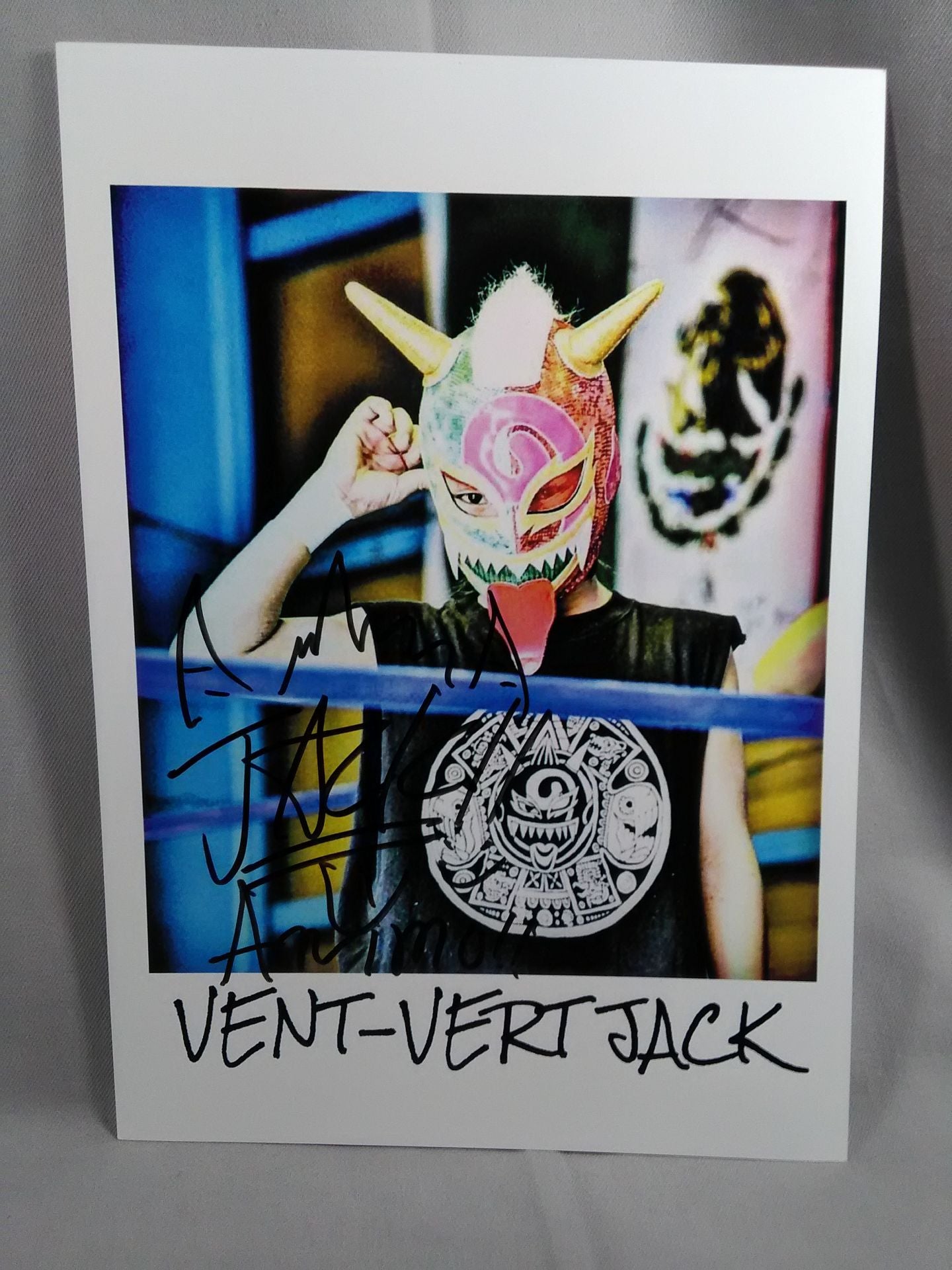 ヴァンヴェール・ジャック 直筆サイン入り ポートレート①