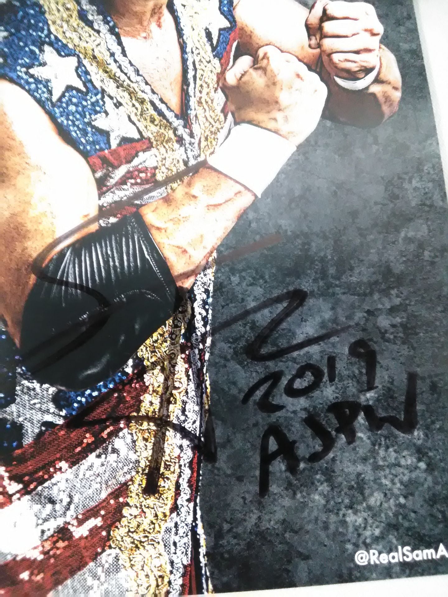 サム・アドニス 直筆サイン入り ポートレート①