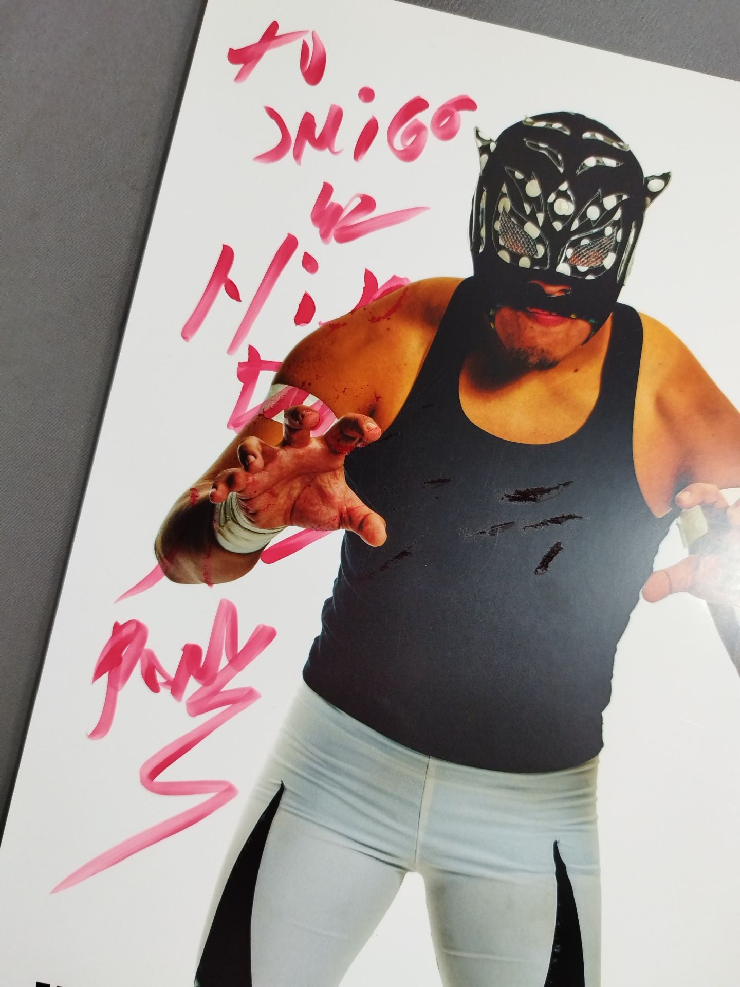 エル・イホ・デル・パンテーラ 直筆サイン入り ポートレート(A-1)