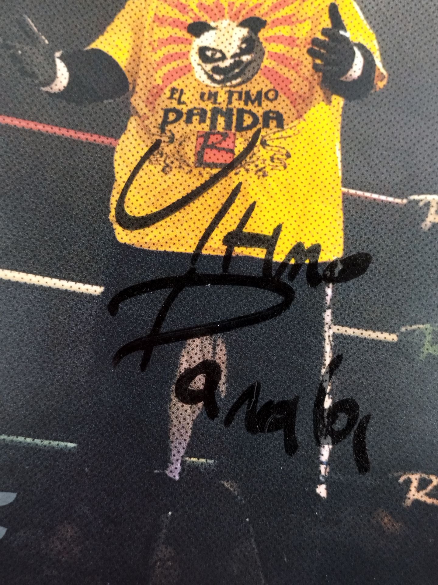 ウルティモ・パンダ 直筆サイン入り ポートレート