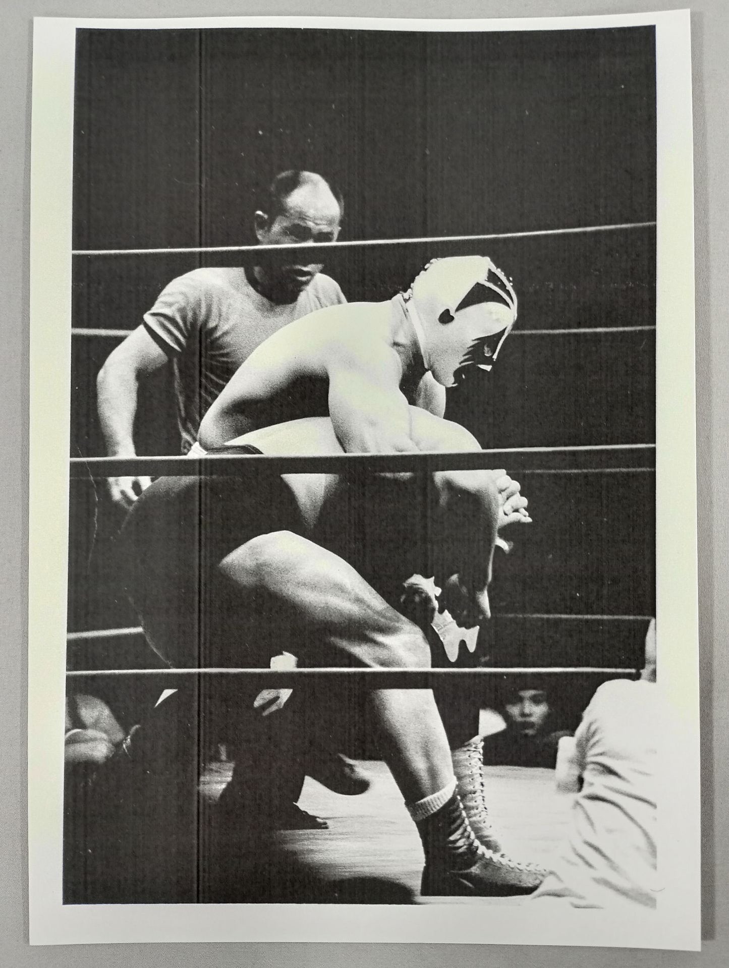 Mil Mascaras Black and White UniversityPhoto (F-4)