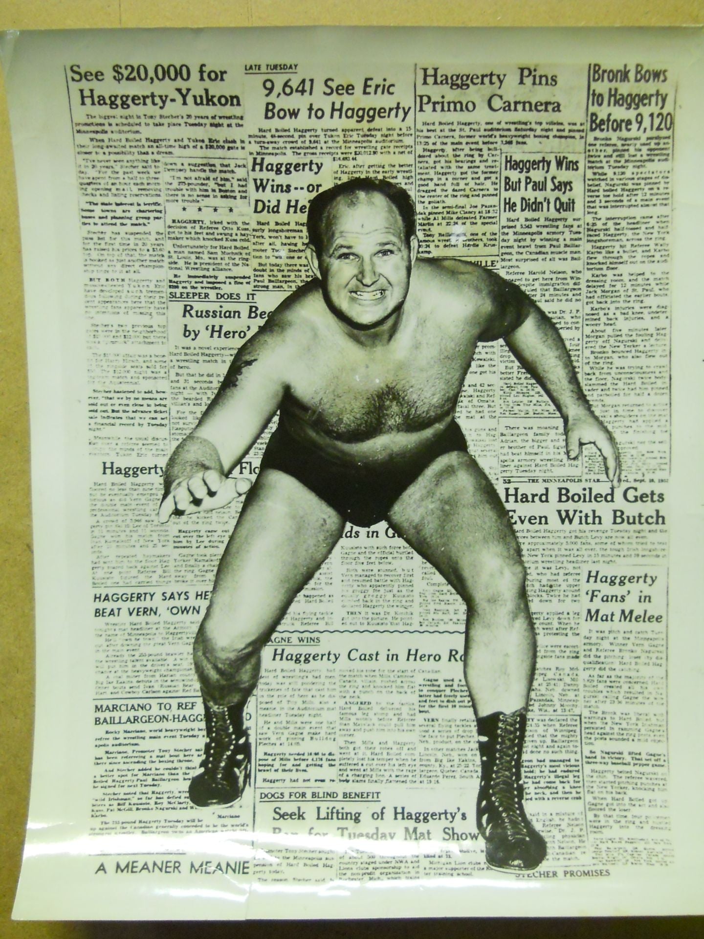 Hardboiled Haggadi Black and White Pro-Photo ①