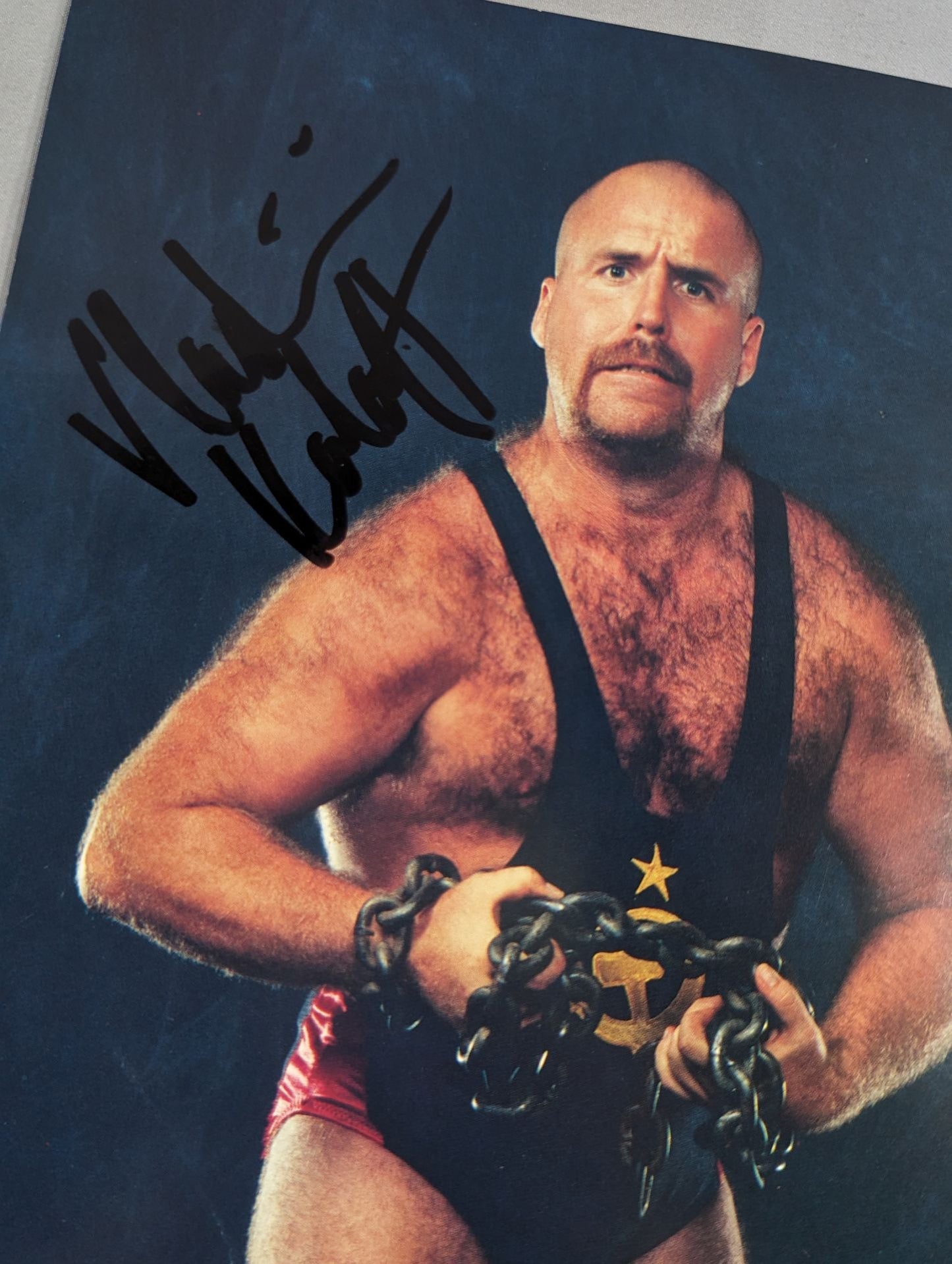 ウラジミール・コロフ 直筆サイン入りポートレート