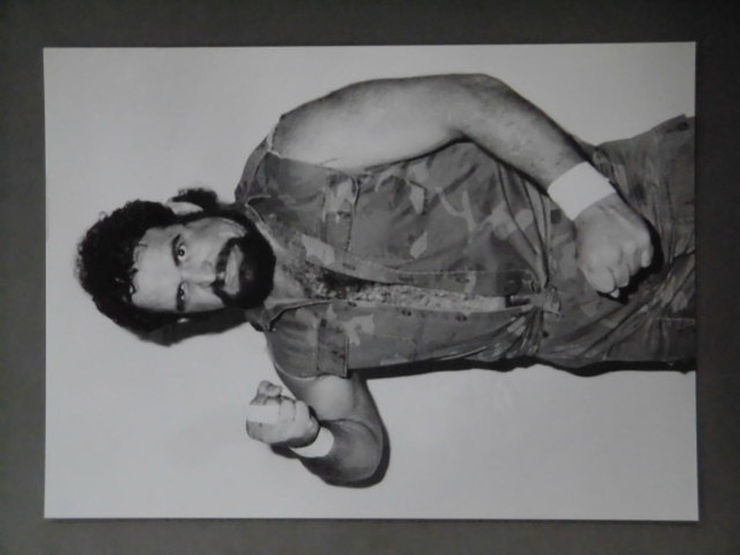 Cuban Assassin Black and White photo (1)