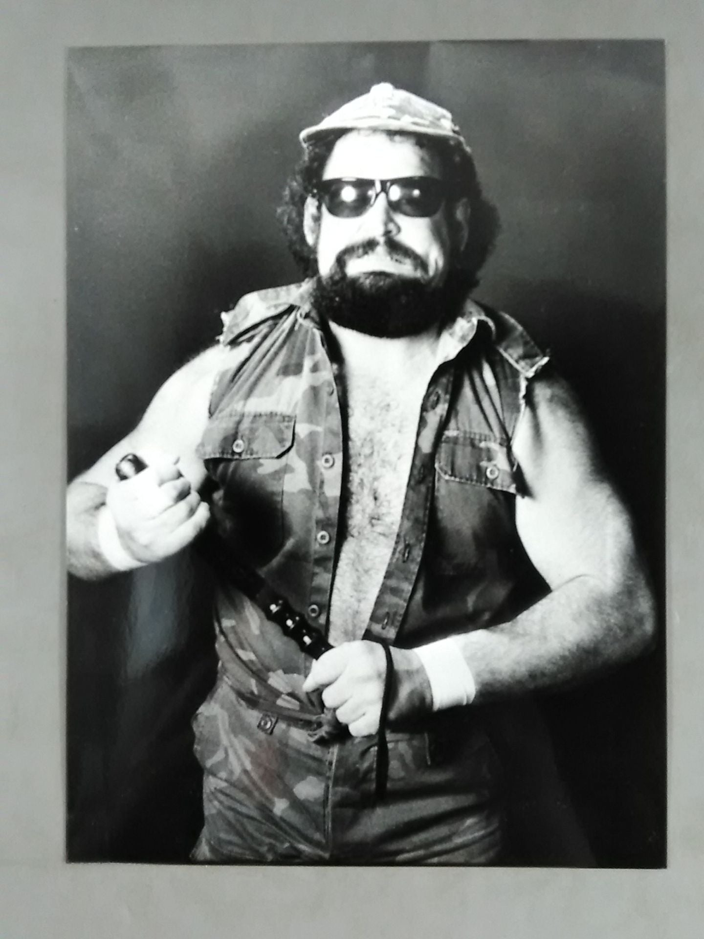 Cuban Assassin Black and White photo (2)