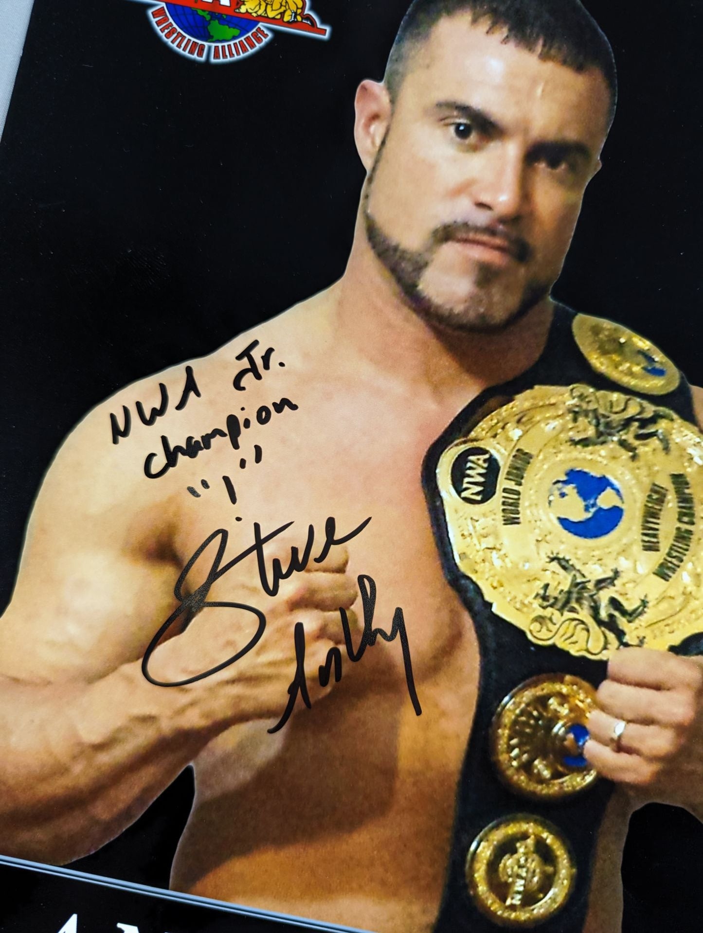 スティーブ・アンソニー 直筆サイン入り ポートレート(A-1)