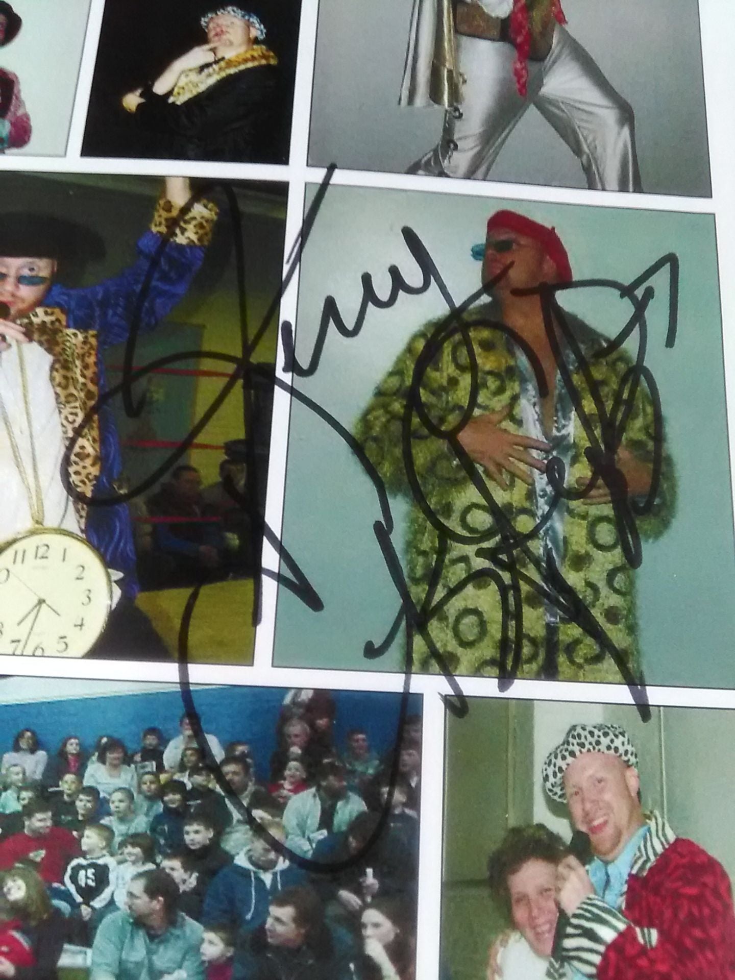 Kenny Casanova hand signed autograph autograph paper