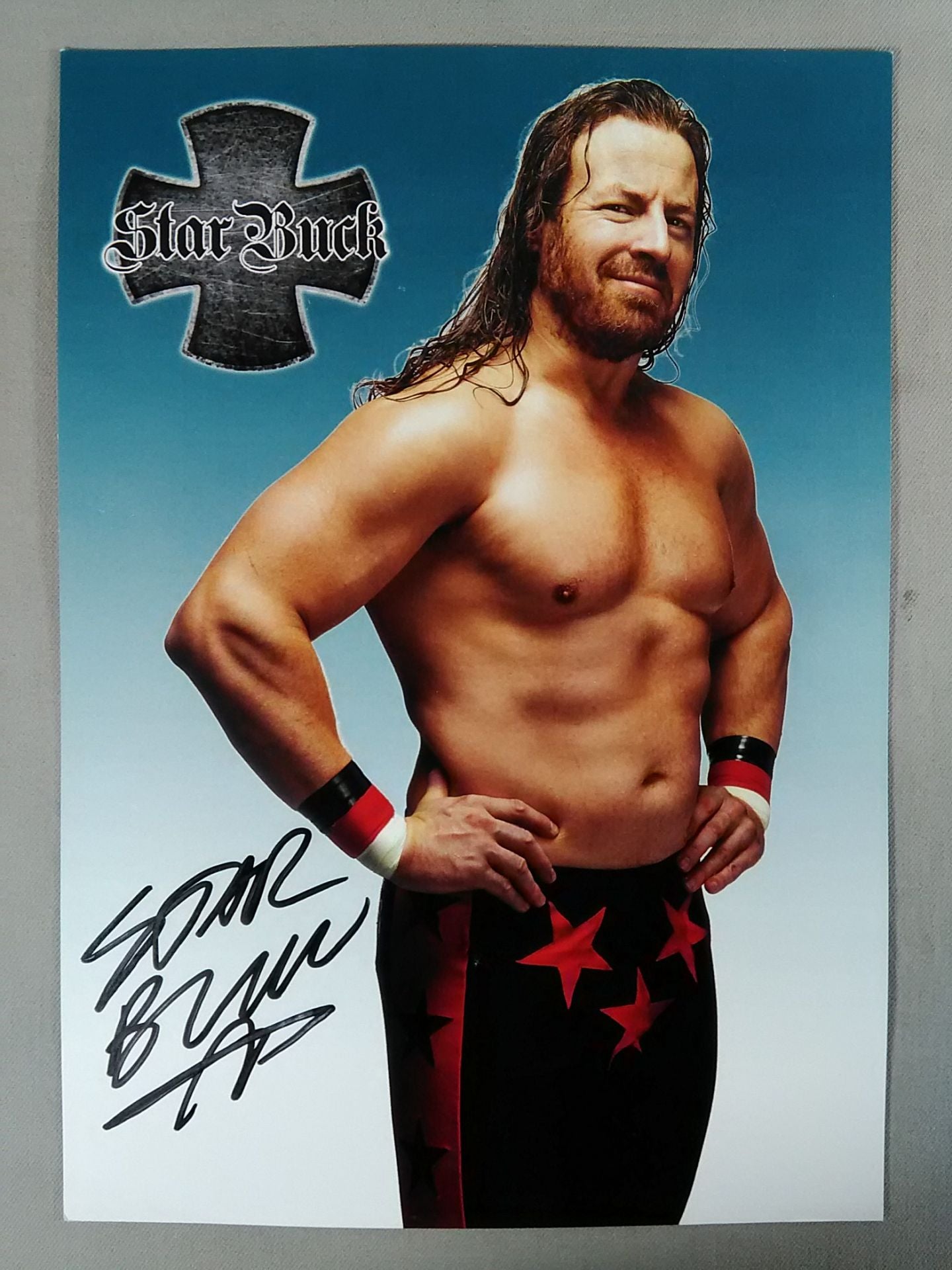 スターバック 直筆サイン入りポートレート①