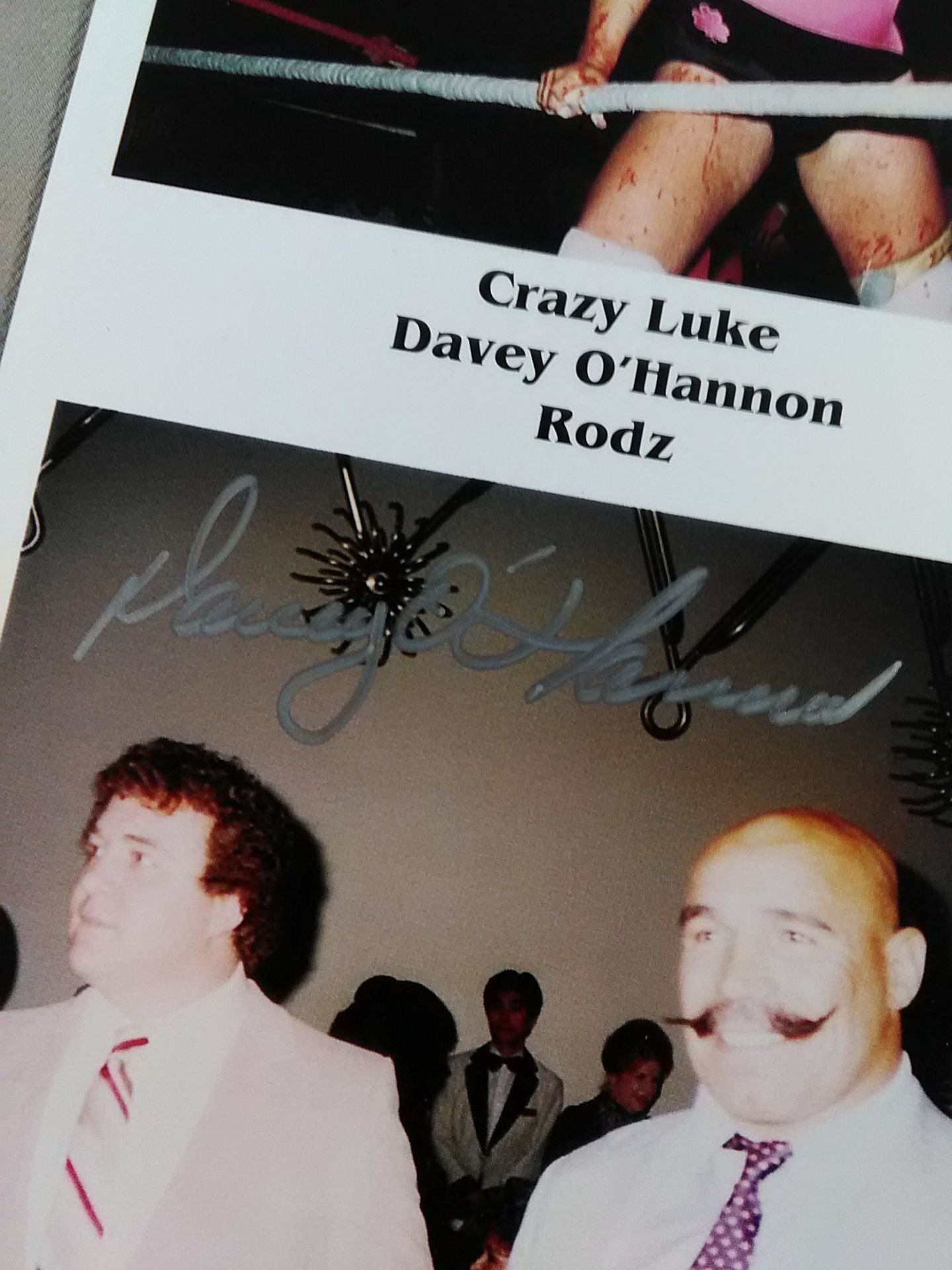 Davey O'Hannon hand signed autograph Pro-Photo ②