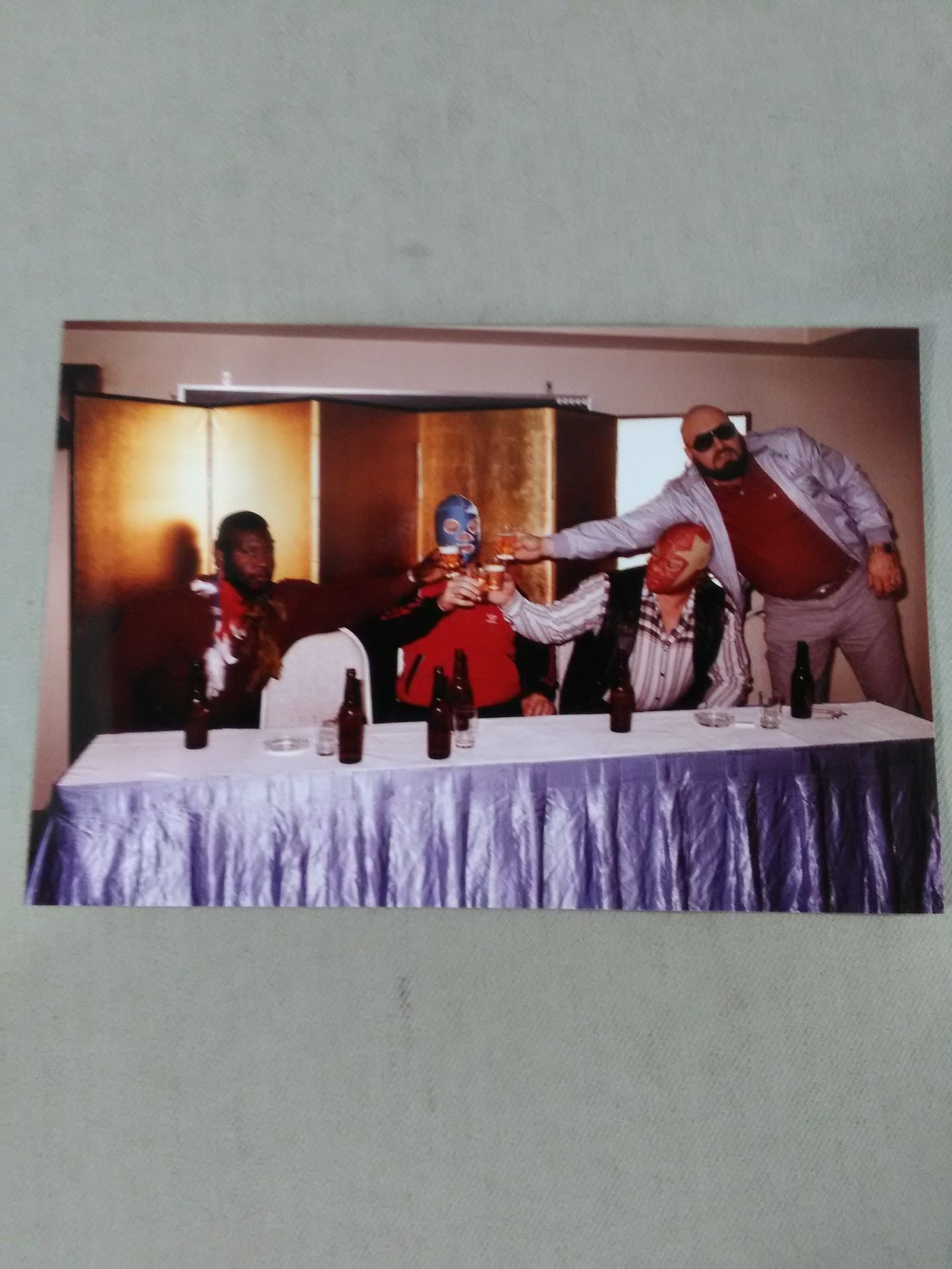 トーマス・アイビー&スーパー・デストロイヤーズ&アレックス・スミルノフ 生写真①