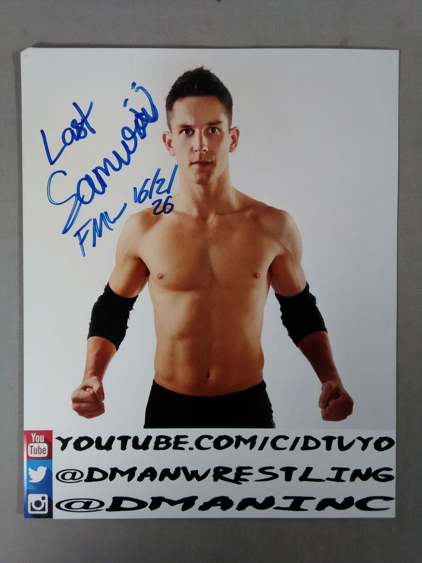 ラストサムライ 直筆サイン入りポートレート①