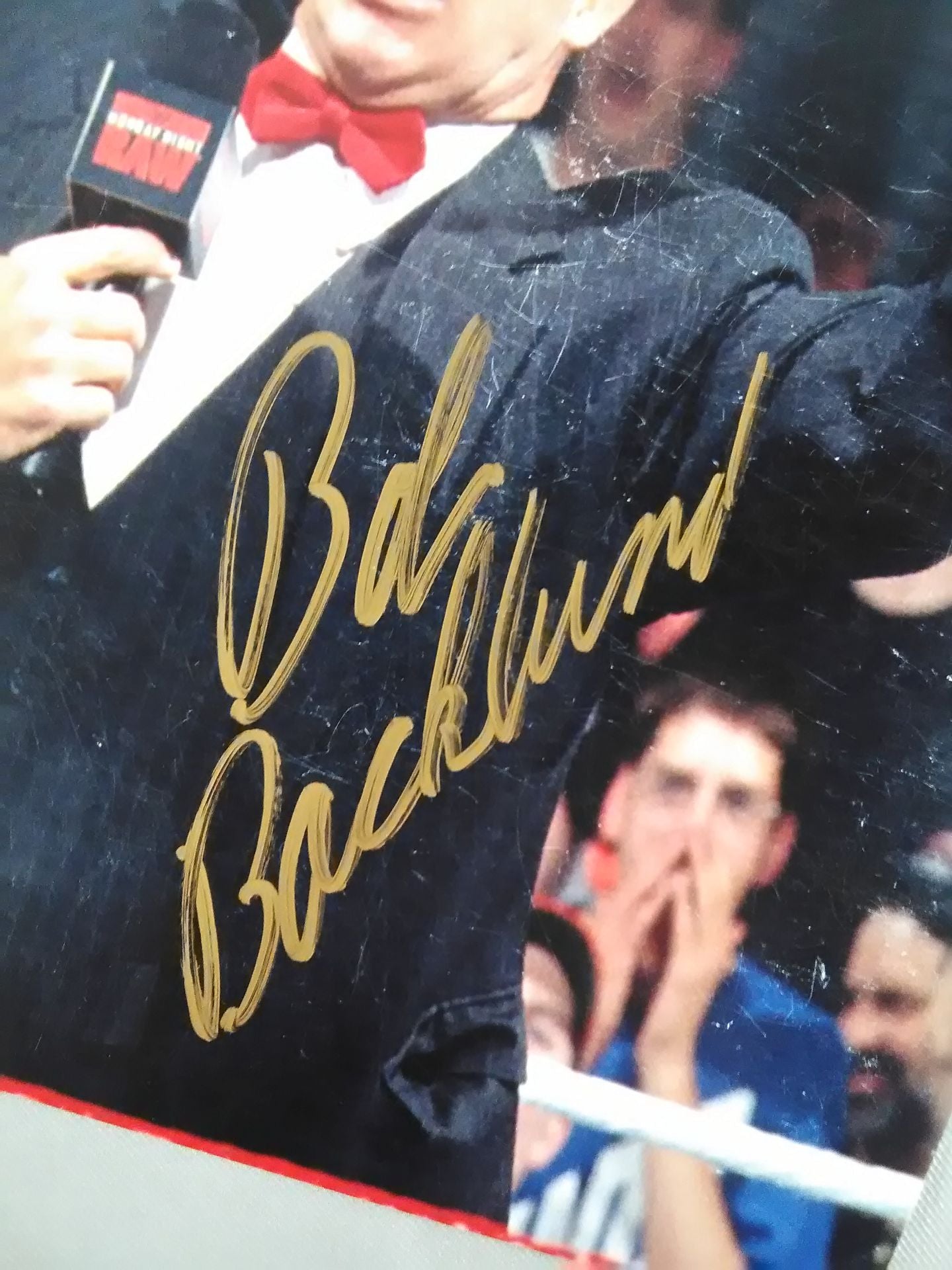 ボブ・バックランド 直筆サイン入り ポートレート③