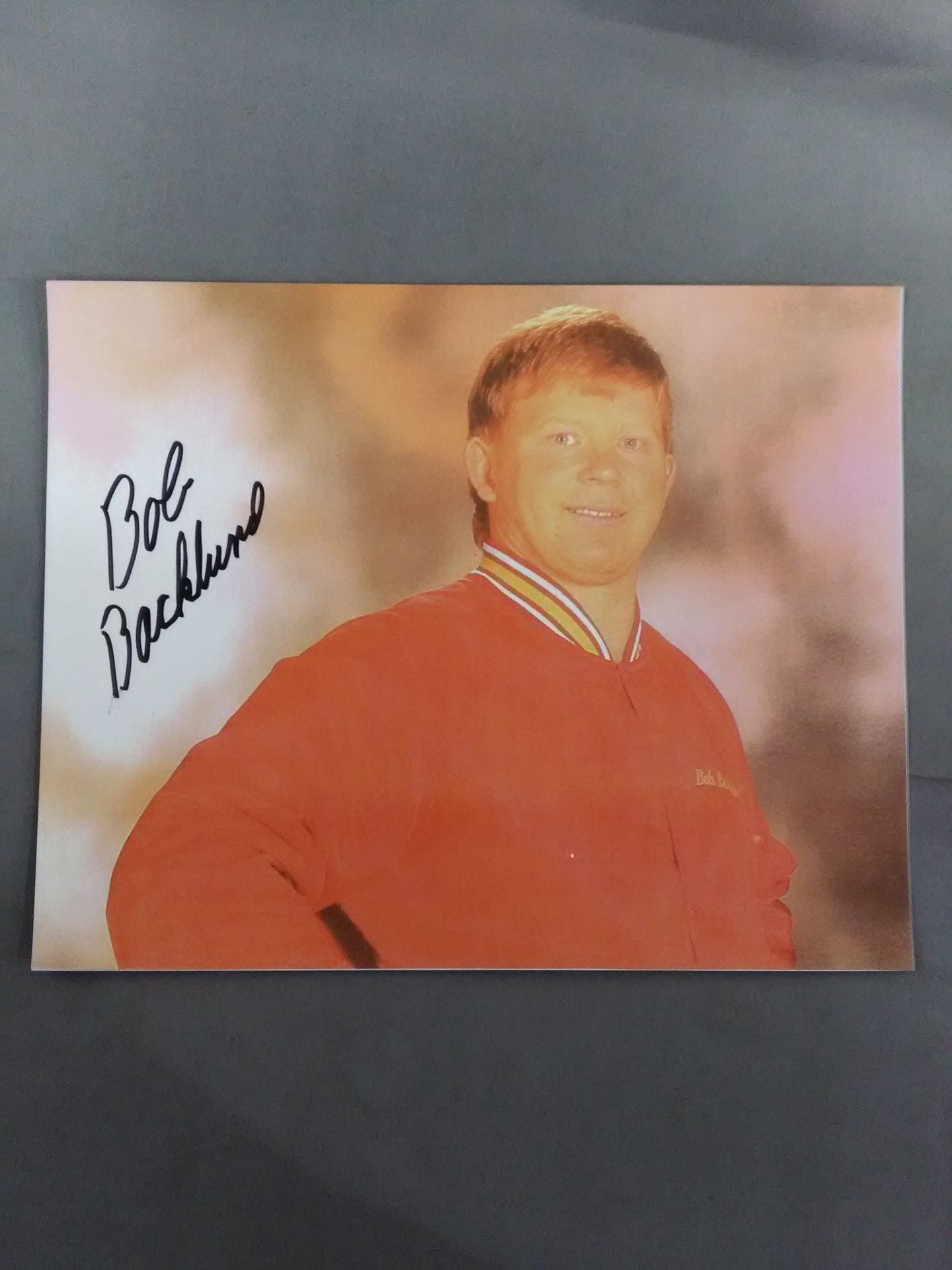 ボブ・バックランド 直筆サイン入り ポートレート④