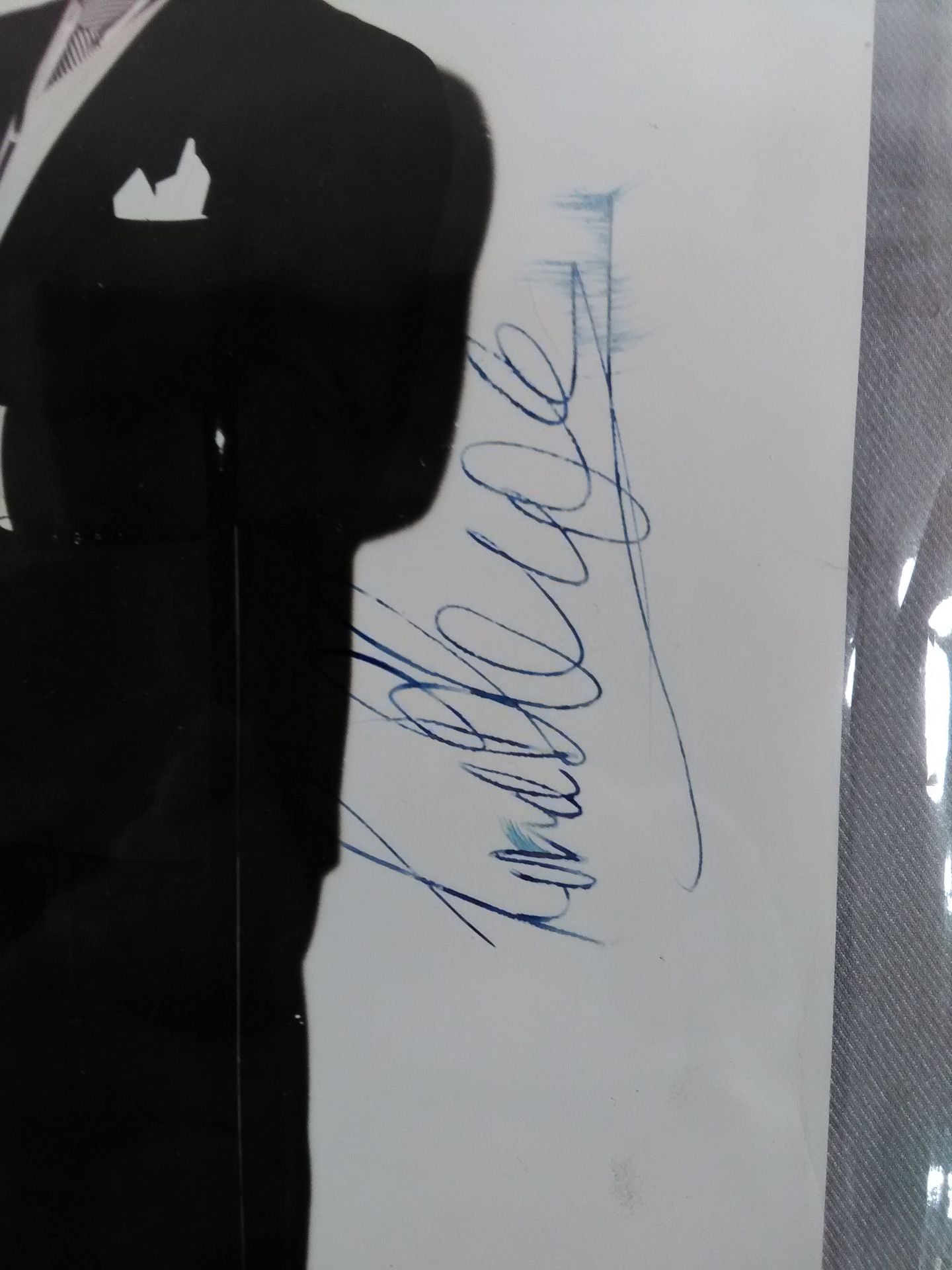 Lord Blears hand signed autograph Black and White Pro-Photo (1)