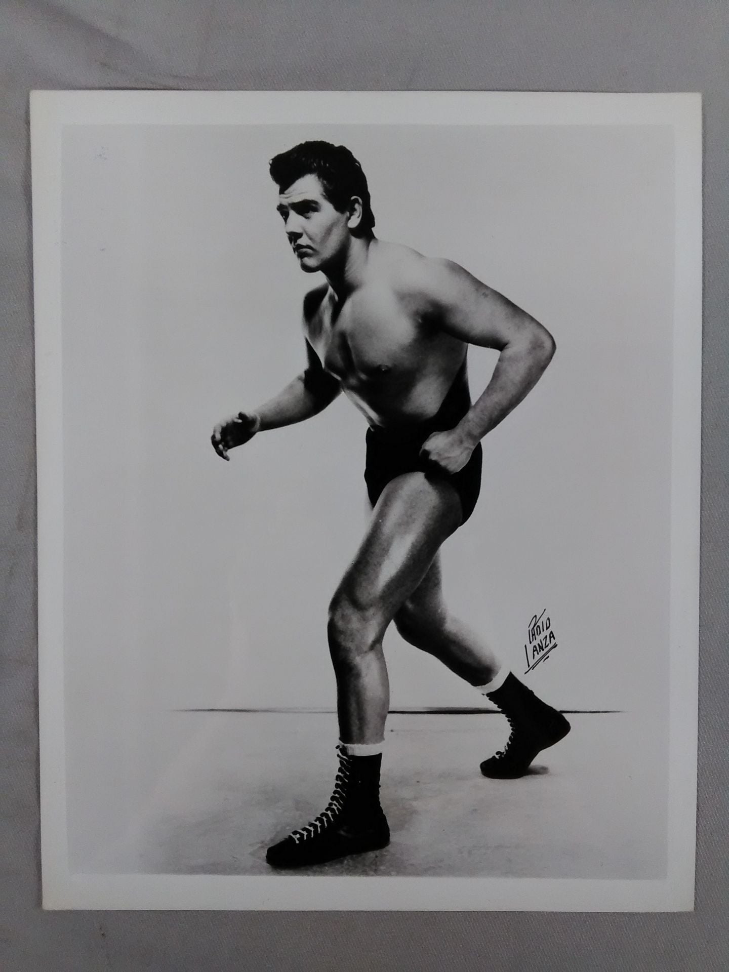 エミール・デュプレ 白黒ポートレート①