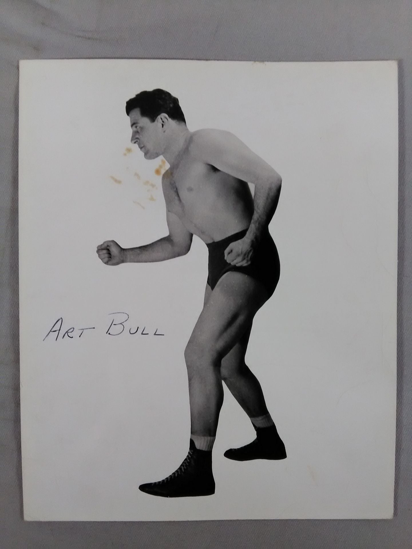 アート・ブル 白黒ポートレート①