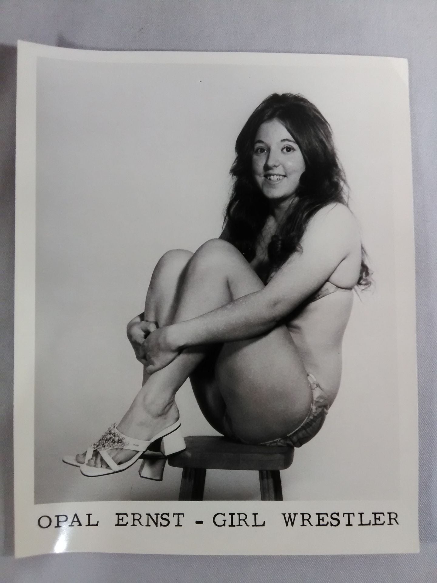 オパール・アーンスト 白黒ポートレート②