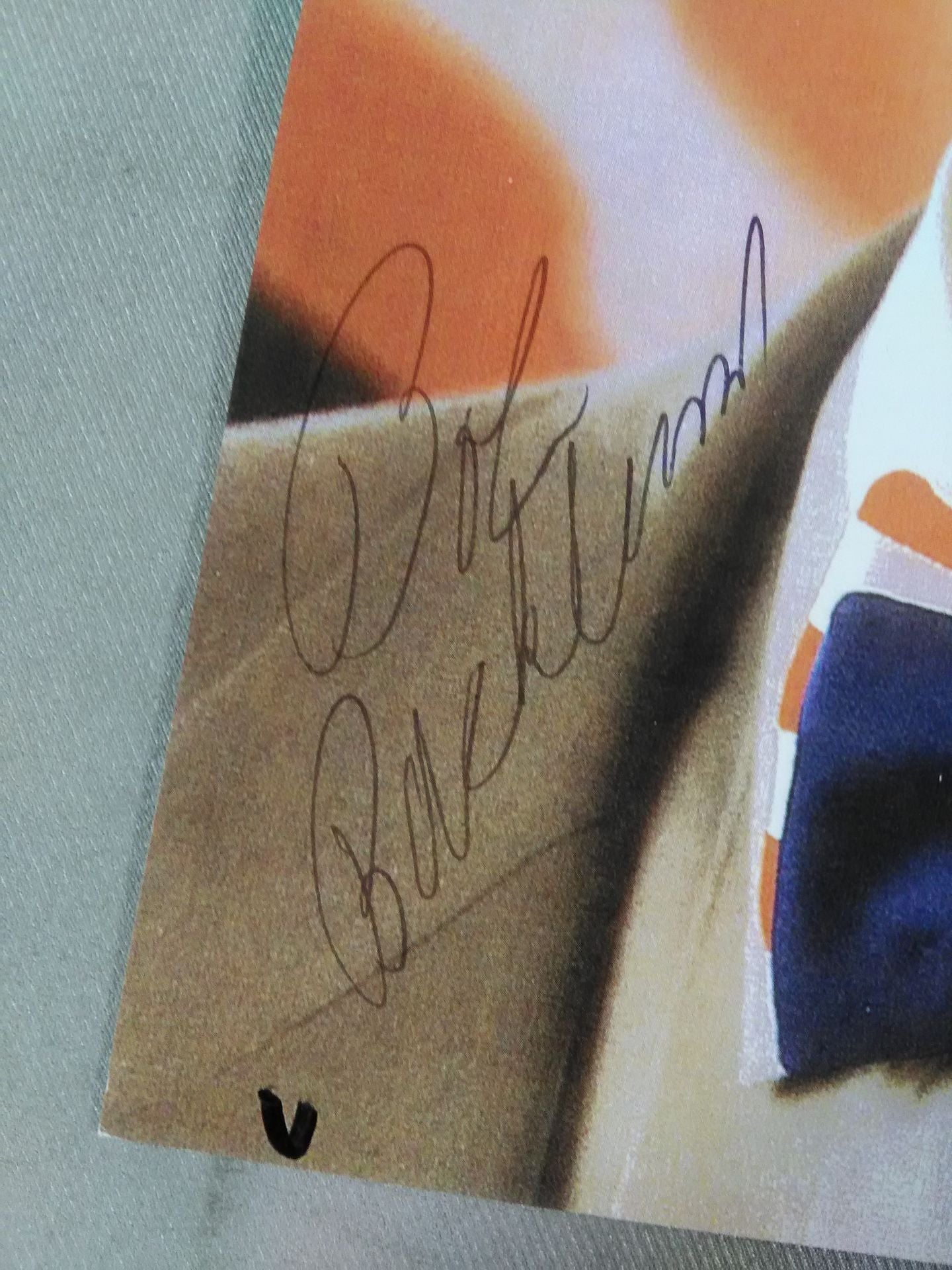 ボブ・バックランド 直筆サイン入り ポートレート⑧