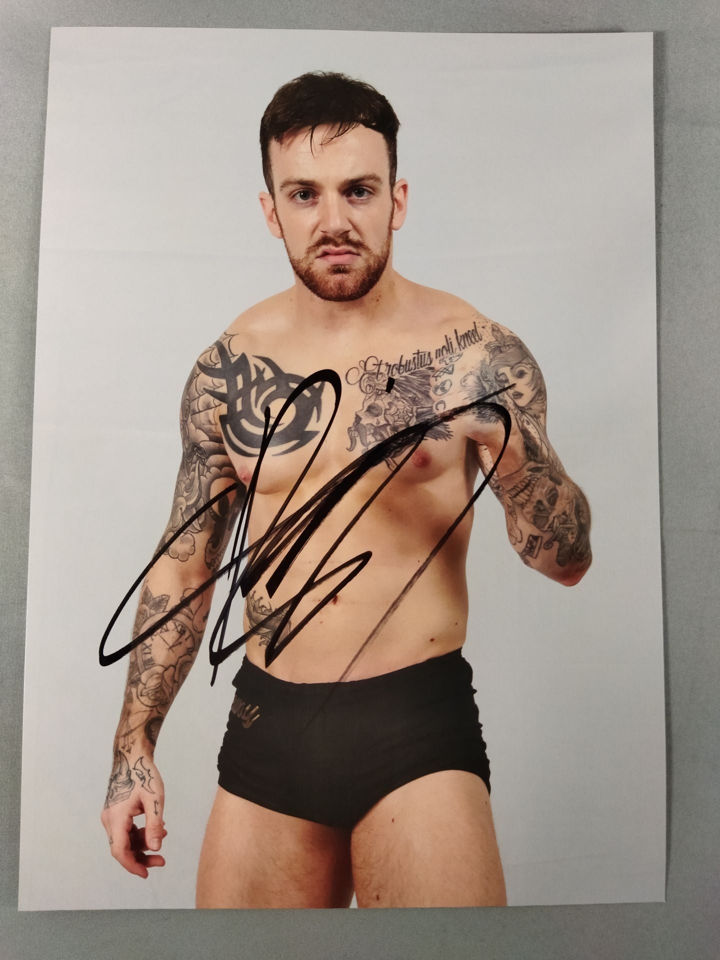 クリス・リッジウェイ 直筆サイン入り ポートレート③